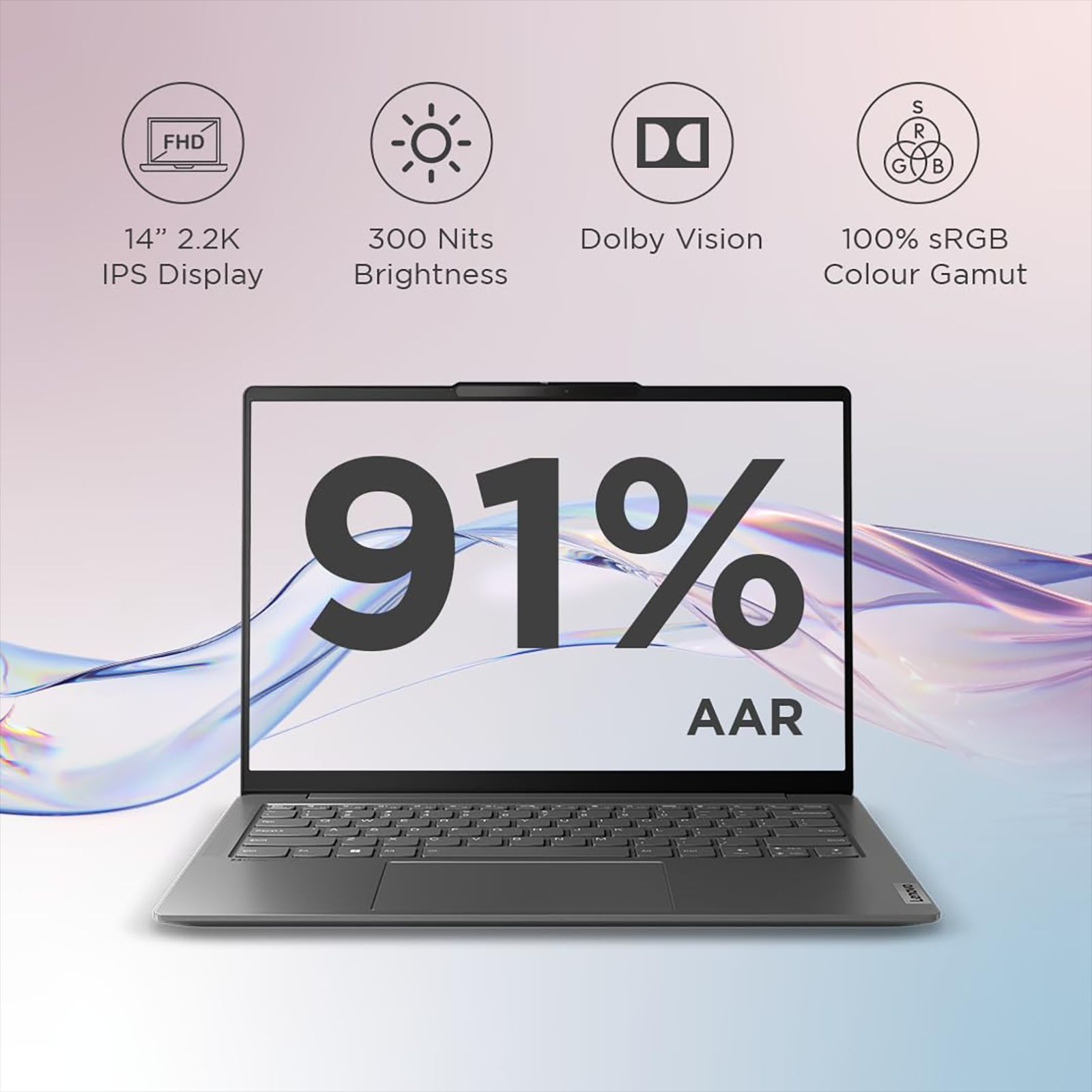 Lenovo Yoga Slim 6i Intel Core i5 12th Gen (14 inch, 16GB, 512GB, Windows 11 Home, MS Office 2021, Intel Iris Xe, IPS Display, Storm Grey, 82WU0095IN)_13
