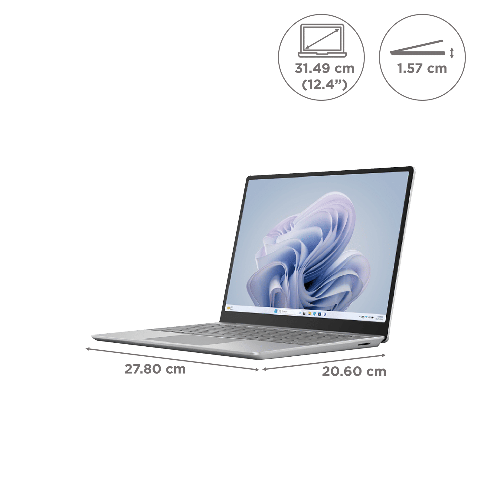 Microsoft Surface Laptop Go 3 Intel Core i5 12th Gen (12.4 inch, 16GB, 256GB, Windows 11 Home, Intel Iris Xe, PixelSense Display, Platinum, XKQ-00046) Microsoft Surface Laptop Go 3 Intel Core i5 12th Gen (12.4 inch, 16GB, 256GB, Windows 11 Home, Intel Iris Xe, PixelSense Display, Platinum, XKQ-00046)_2