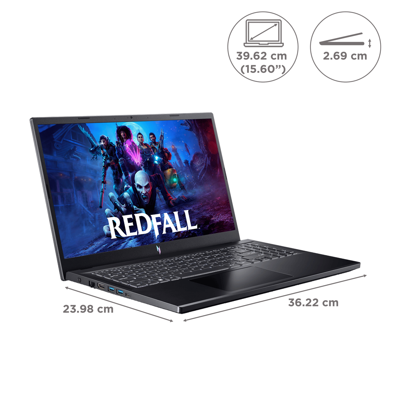 acer Nitro 5 Intel Core i5 13th Gen Gaming Laptop (16GB, 512GB, Windows 11 Home, 6GB Graphics, 15.6 inch 144 Hz FHD IPS Display, NVIDIA GeForce RTX 4050, MS Office 2021, Obsidian Black, 2.13 KG) acer Nitro 5 Intel Core i5 13th Gen Gaming Laptop (16GB, 512GB, Windows 11 Home, 6GB Graphics, 15.6 inch 144 Hz FHD IPS Display, NVIDIA GeForce RTX 4050, MS Office 2021, Obsidian Black, 2.13 KG)_2