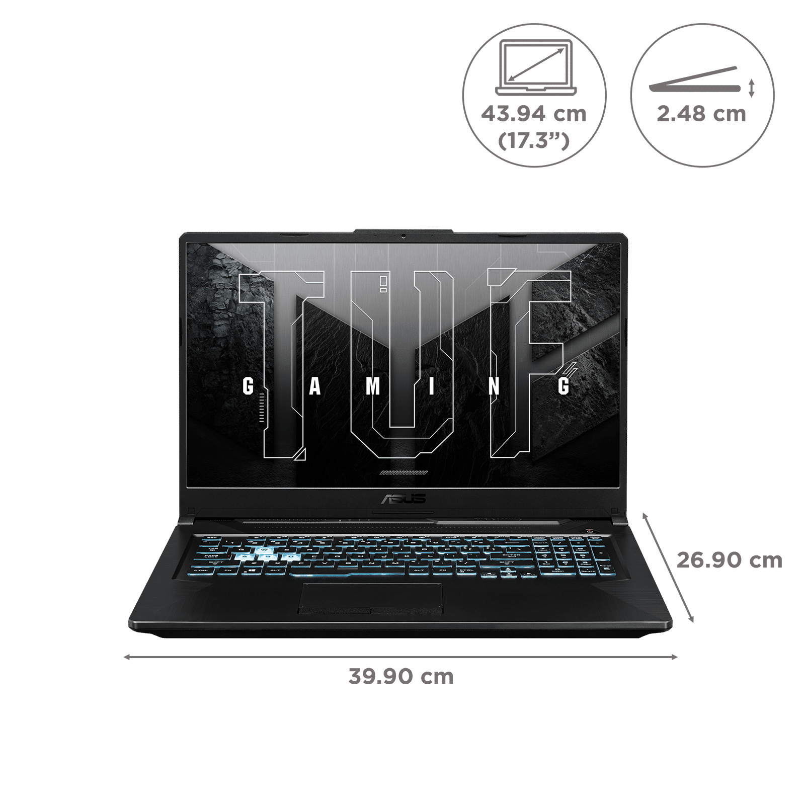 ASUS TUF Gaming F17 FX706HF-HX044WS Intel Core i5 11th Gen Gaming Laptop (8GB, 512GB SSD, Windows 11 Home, 4GB Graphics, 17.3 inch 144 Hz Full HD IPS Display, NVIDIA GeForce RTX 2050, MS Office Home and Student 2021, Graphite Black, 2.6 KG) ASUS TUF Gaming F17 FX706HF-HX044WS Intel Core i5 11th Gen Gaming Laptop (8GB, 512GB SSD, Windows 11 Home, 4GB Graphics, 17.3 inch 144 Hz Full HD IPS Display, NVIDIA GeForce RTX 2050, MS Office Home and Student 2021, Graphite Black, 2.6 KG)_2