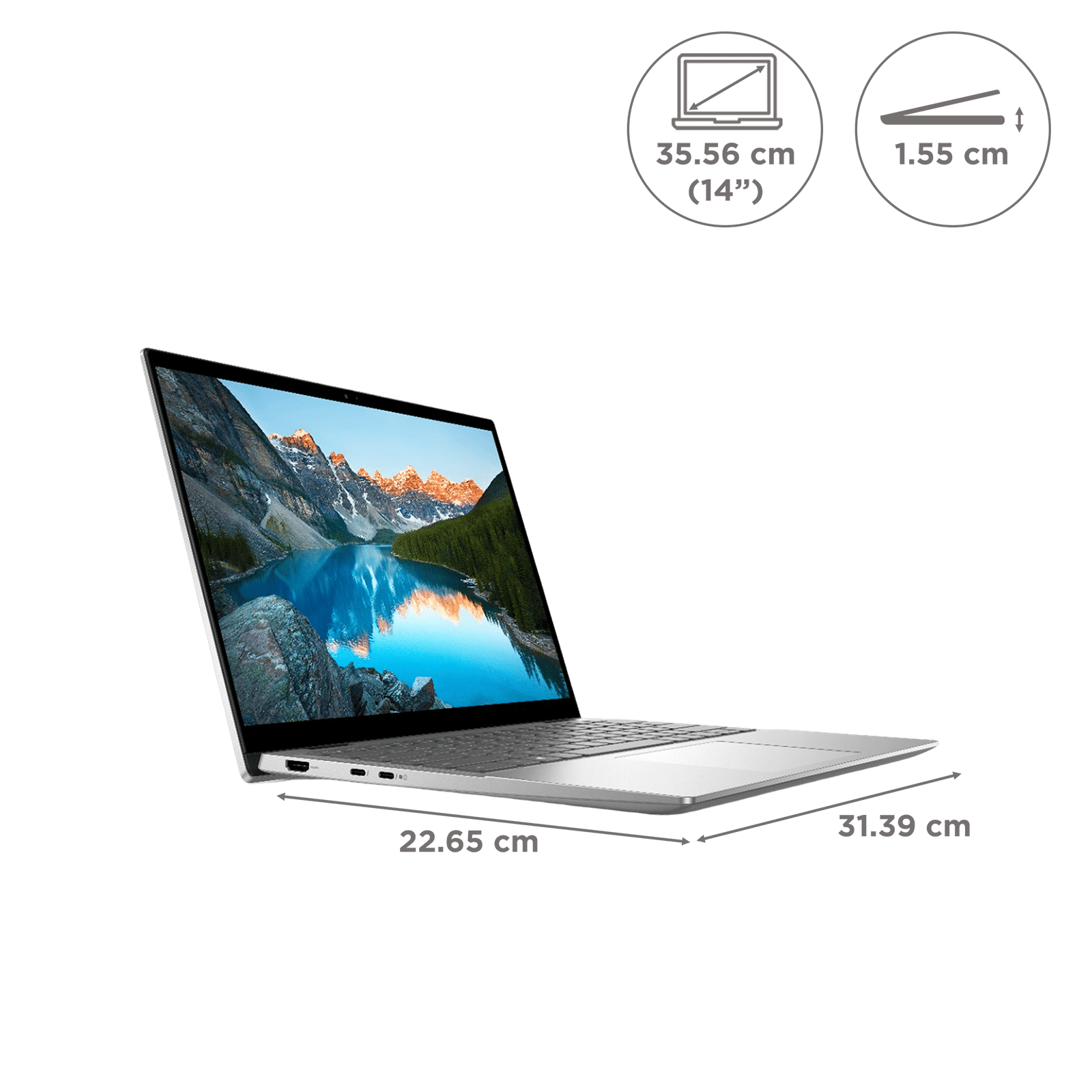 DELL Inspiron 7430 Intel Core i3 13th Gen Touchscreen Thin and Light Laptop (8GB, 512GB SSD, Windows 11 Home, 14 inch Full HD Plus Display, MS Office 2021, Platinum Silver, 1.58 KG) DELL Inspiron 7430 Intel Core i3 13th Gen Touchscreen Thin and Light Laptop (8GB, 512GB SSD, Windows 11 Home, 14 inch Full HD Plus Display, MS Office 2021, Platinum Silver, 1.58 KG)_2
