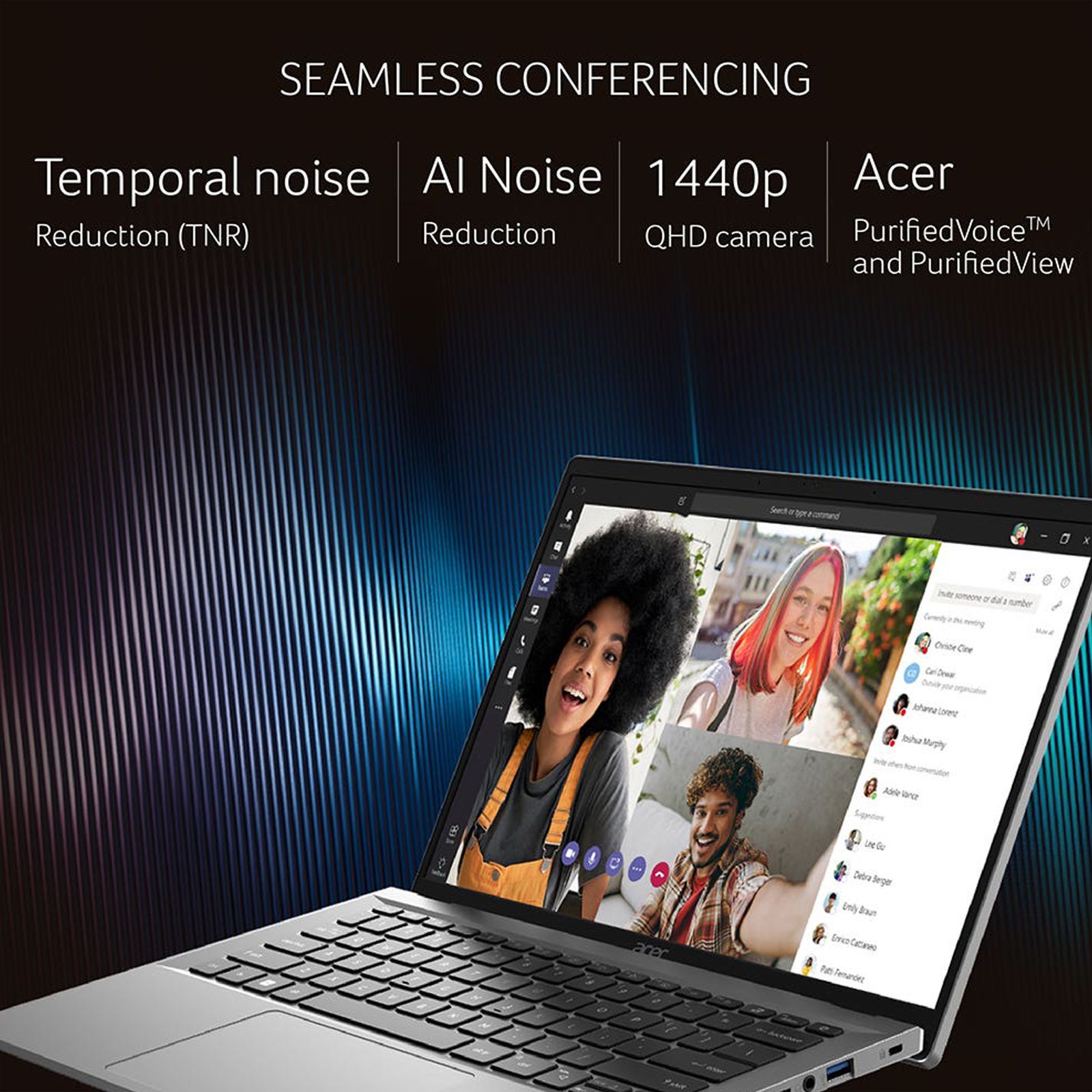 acer Swift Go 14 Intel Core Ultra 5 Touchscreen Thin and Light Laptop (16GB, 512GB SSD, Windows 11 Home, 14 inch WUXGA IPS Display, MS Office, Pure Silver, 1.32 KG)_10