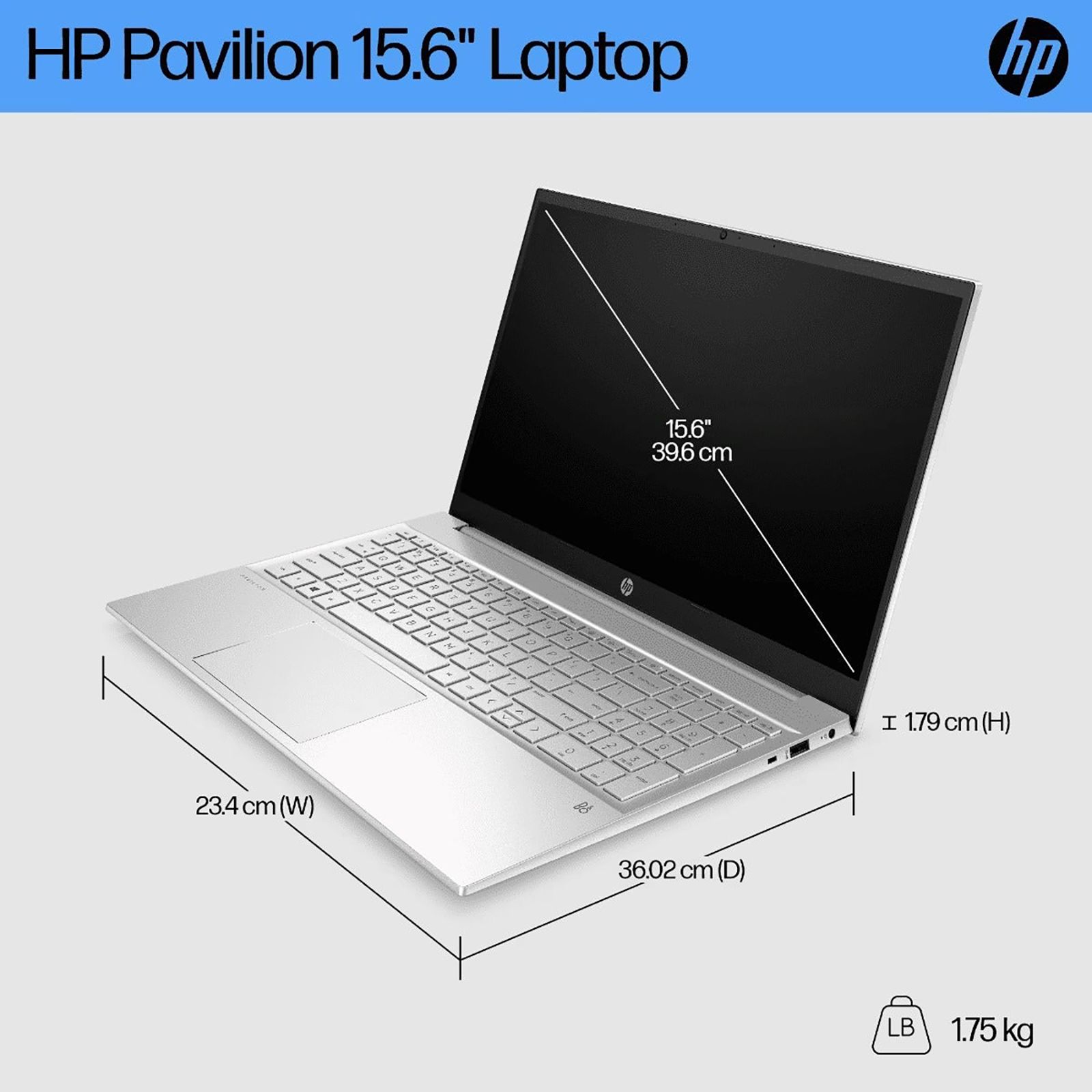 HP Pavilion 15 eh1047AU AMD Ryzen 5 Laptop (16GB, 1TB SSD, Windows 11 Home, 15.6 inch Full HD IPS Display, MS Office 2021, Natural Silver, 1.75 KG)_13