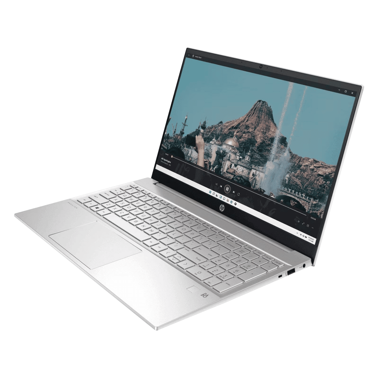 HP Pavilion 15 eh1047AU AMD Ryzen 5 Laptop (16GB, 1TB SSD, Windows 11 Home, 15.6 inch Full HD IPS Display, MS Office 2021, Natural Silver, 1.75 KG)_4