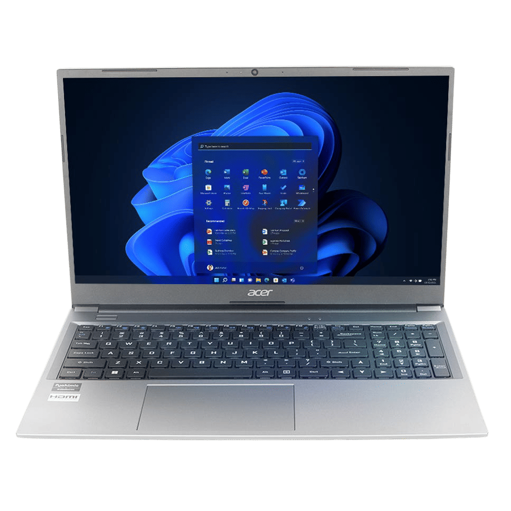 acer AL1541 AMD Ryzen3 Laptop (8GB, 512GB SSD, Windows 11 Home, 15.6 inch Full HD LCD Display, Steel Gray, 1.59 KG)_9
