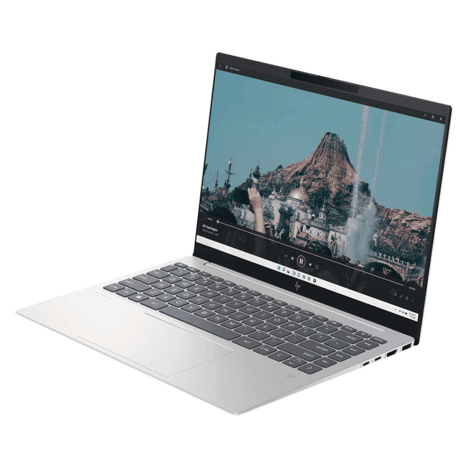 HP Pavilion Plus 14 ew0116TU Intel Core i5 13th Gen Laptop (16GB, 512GB SSD, Windows 11 Home, 14 inch WUXGA IPS Display, MS Office 2021, Natural Silver Aluminum, 1.38 KG)_4