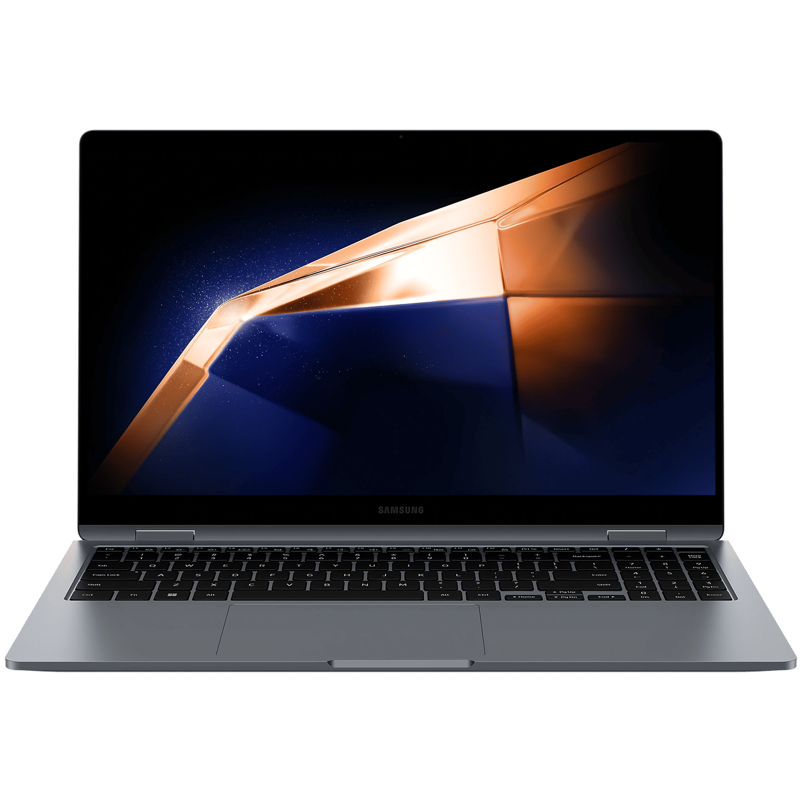 SAMSUNG Galaxy Book4 360 Intel Core 5 Touchscreen 2-in-1 Laptop (16GB, 512GB SSD, Windows 11 Home, 15.6 inch FHD AMOLED Display, MS Office 2021, Gray, 1.46 KG)_1