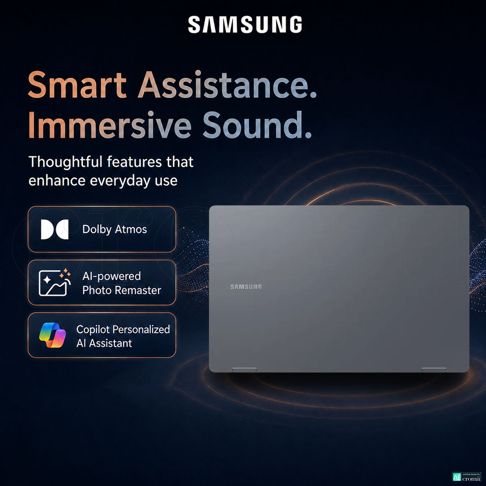 SAMSUNG Galaxy Book4 360 Intel Core Ultra 7 Touchscreen 2-in-1 Laptop (16GB, 512GB SSD, Windows 11 Home, 15.6 inch FHD AMOLED Display, MS Office 2021, Gray, 1.46 KG) SAMSUNG Galaxy Book4 360 Intel Core Ultra 7 Touchscreen 2-in-1 Laptop (16GB, 512GB SSD, Windows 11 Home, 15.6 inch FHD AMOLED Display, MS Office 2021, Gray, 1.46 KG)_5