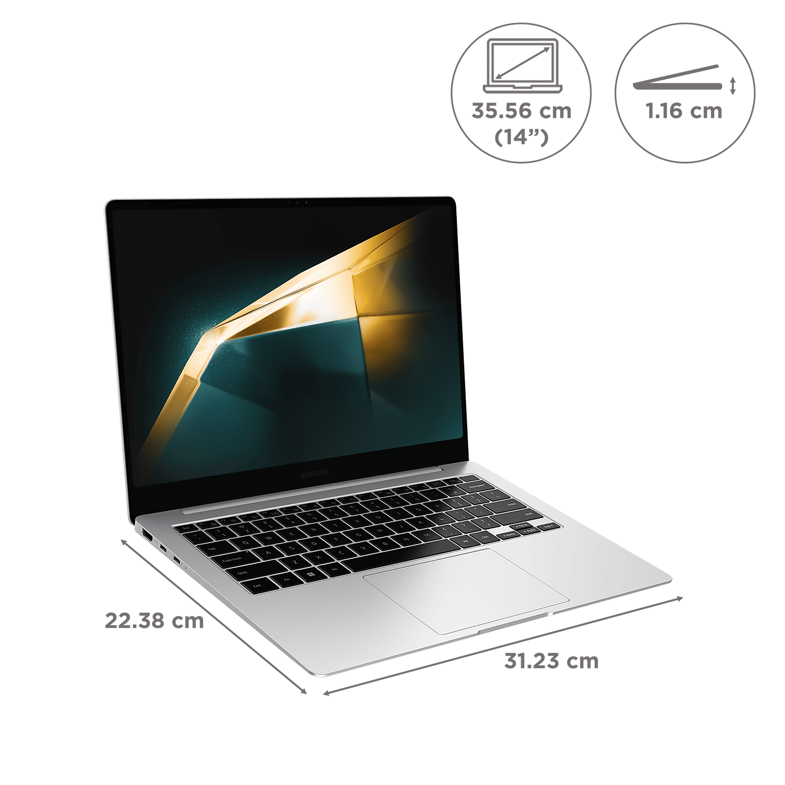 SAMSUNG Galaxy Book 4 Pro Intel Core Ultra 5 Touchscreen Thin and Lightweight Laptop (16GB, 512GB SSD, Windows 11 Home, 14 inch WQXGA Plus AMOLED Display, MS Office 2021, Platinum Silver, 1.23 KG) SAMSUNG Galaxy Book 4 Pro Intel Core Ultra 5 Touchscreen Thin and Lightweight Laptop (16GB, 512GB SSD, Windows 11 Home, 14 inch WQXGA Plus AMOLED Display, MS Office 2021, Platinum Silver, 1.23 KG)_2