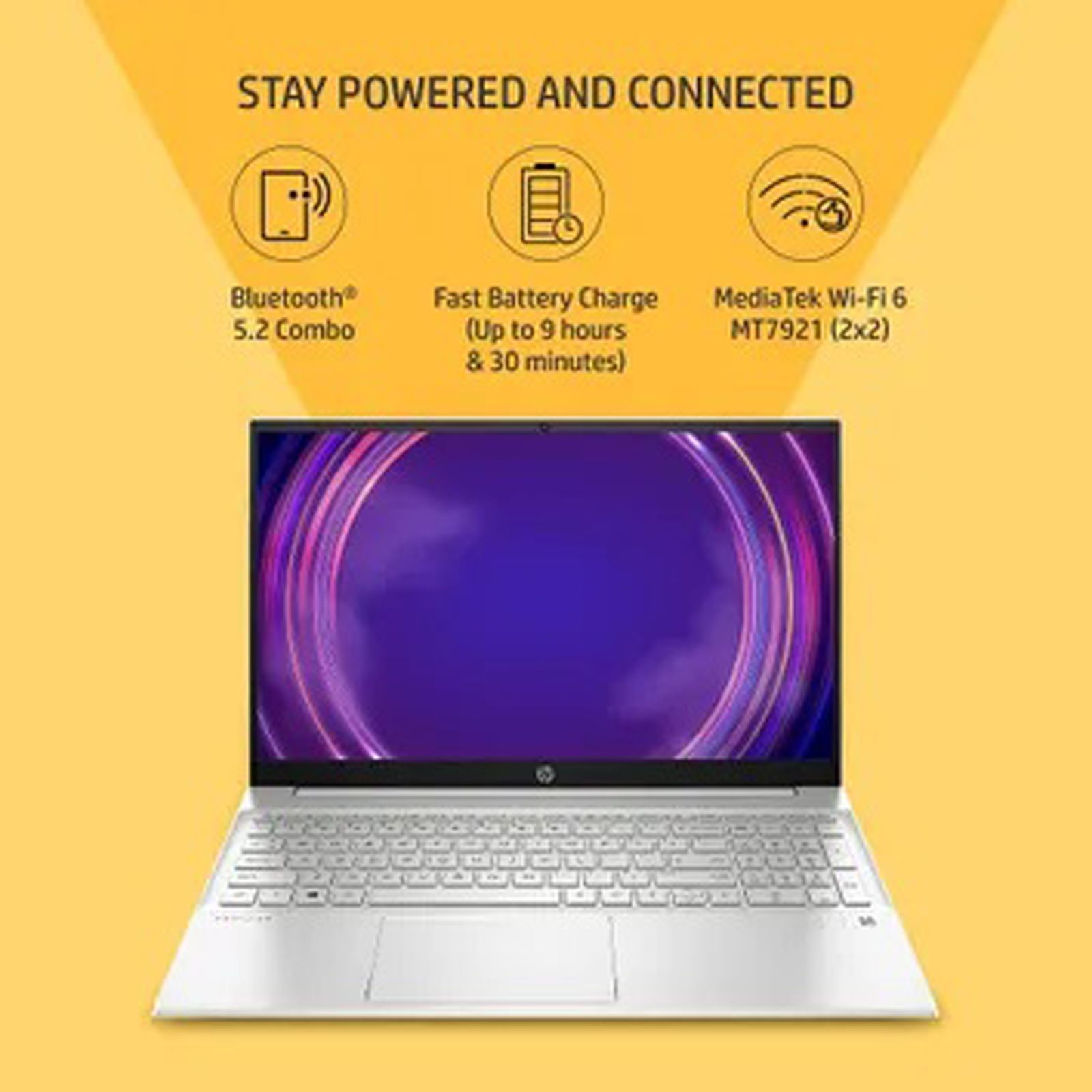 HP 15-eg3032TU Intel Core i7 13th Gen Laptop (16GB, 512GB SSD, Windows 11 Home, 16GB Graphics, 15.6 inch Full HD IPS Display, MS Office 2021, Natural Silver, 1.75 KG)_7