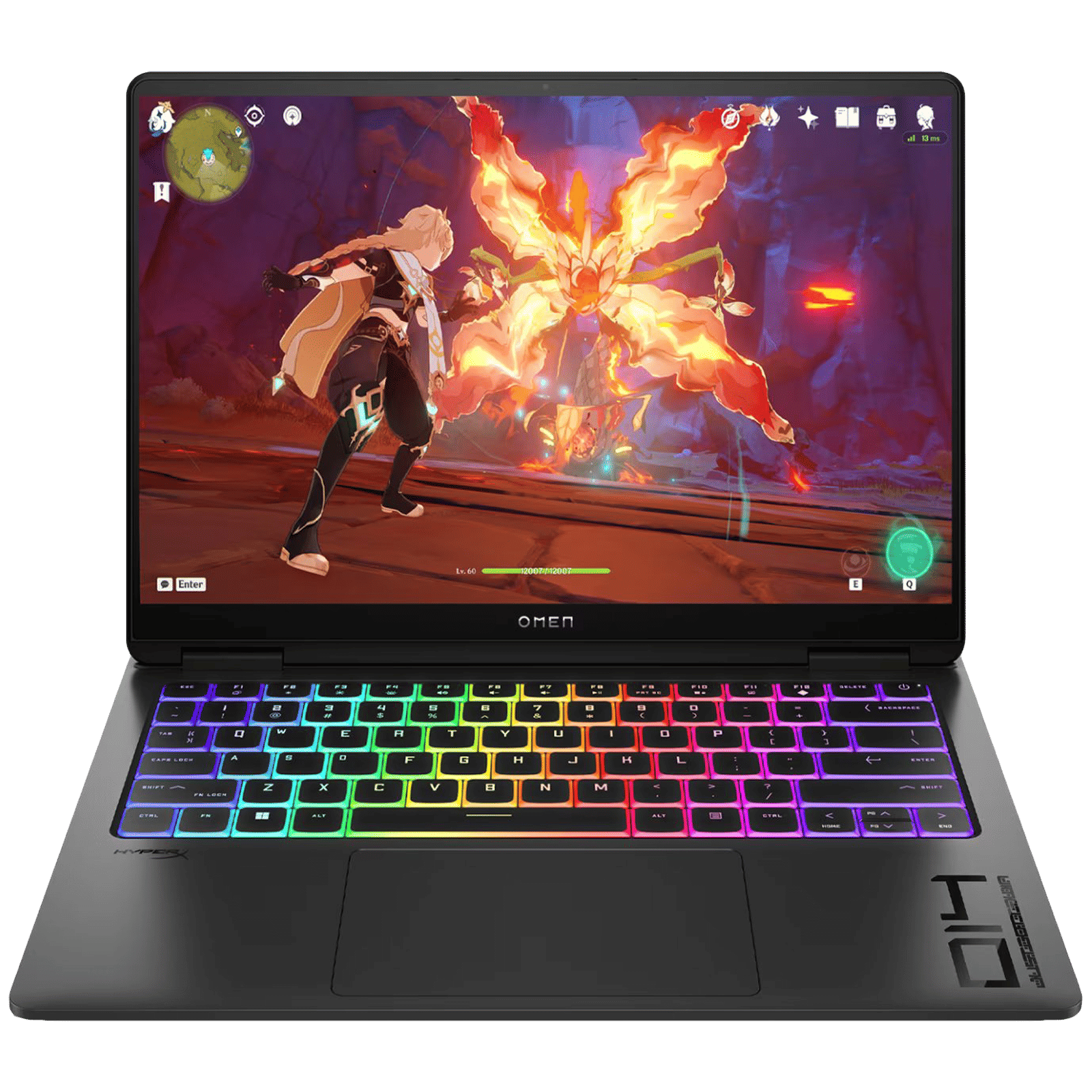 HP Omen 14 fb0007TX Intel Core Ultra 7 Gaming Laptop (16GB, 1TB SSD, Windows 11 Home, 8GB Graphics, 14 inch 120 Hz OLED Display, NVIDIA GeForce RTX 4060, MS Office 365, Shadow Black Aluminum, 1.63 KG) HP Omen 14 fb0007TX Intel Core Ultra 7 Gaming Laptop (16GB, 1TB SSD, Windows 11 Home, 8GB Graphics, 14 inch 120 Hz OLED Display, NVIDIA GeForce RTX 4060, MS Office 365, Shadow Black Aluminum, 1.63 KG)_1