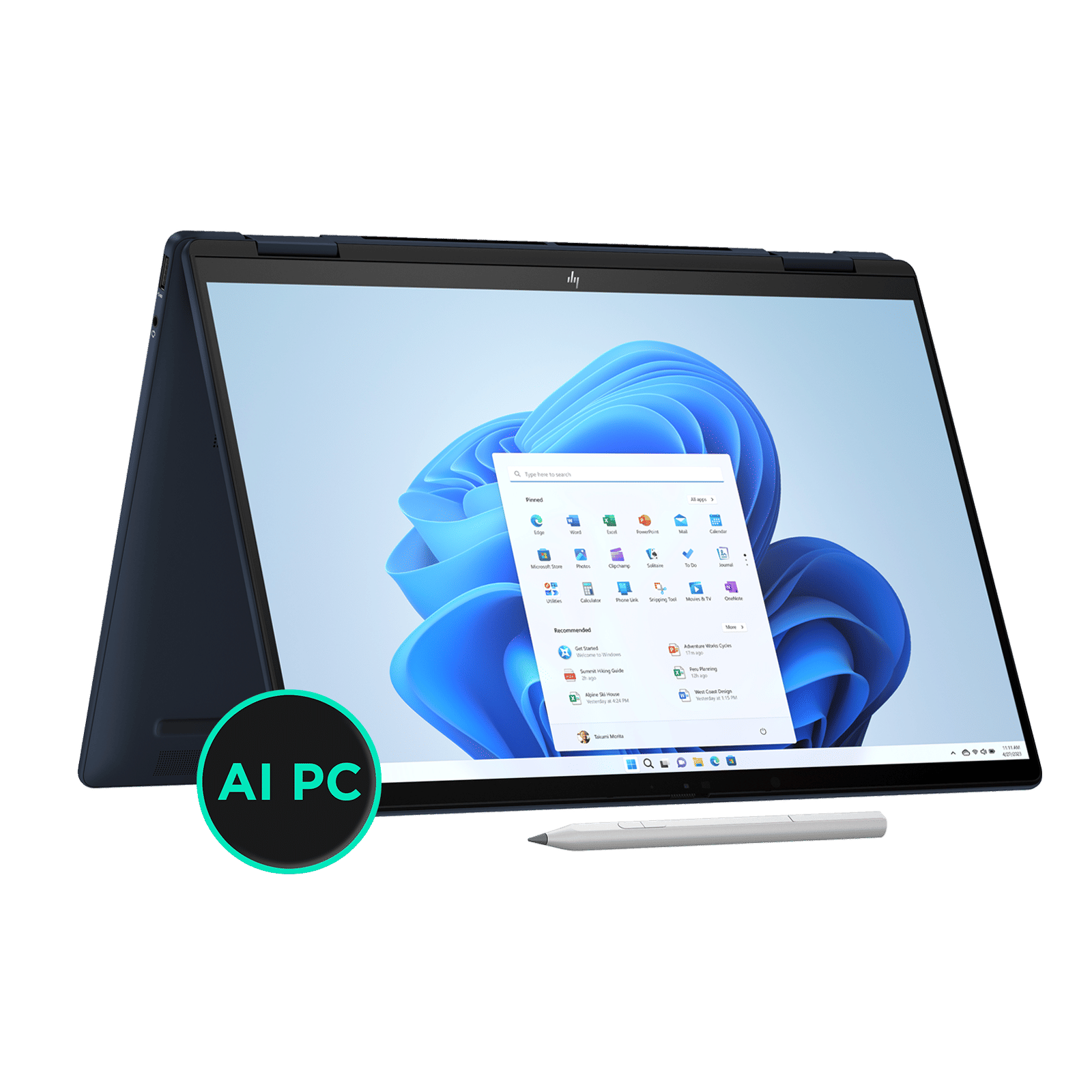 HP Envy x360 14t fc000 Intel Core Ultra 5 Touchscreen 2-in-1 Laptop (16GB, 512GB SSD, Windows 11 Home, 14 inch WUXGA IPS Display, MS Office 2021, Atmospheric Blue, 1.44 KG) HP Envy x360 14t fc000 Intel Core Ultra 5 Touchscreen 2-in-1 Laptop (16GB, 512GB SSD, Windows 11 Home, 14 inch WUXGA IPS Display, MS Office 2021, Atmospheric Blue, 1.44 KG)_1