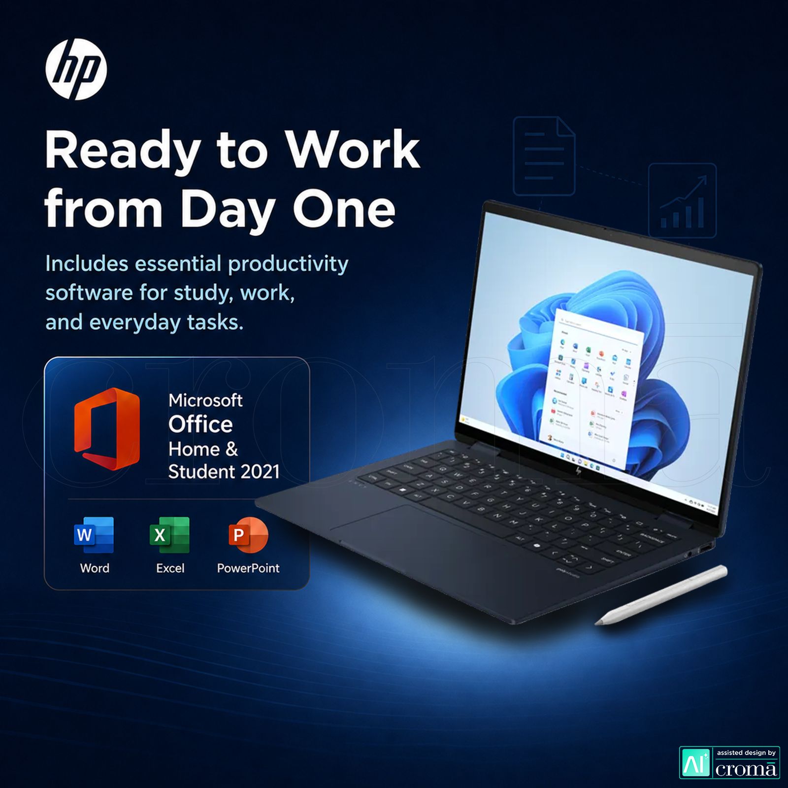 HP Envy x360 14t fc000 Intel Core Ultra 7 Touchscreen 2-in-1 Laptop (16GB, 512GB SSD, Windows 11 Home, 14 inch WUXGA IPS Display, MS Office 2021, Atmospheric Blue, 1.44 KG) HP Envy x360 14t fc000 Intel Core Ultra 7 Touchscreen 2-in-1 Laptop (16GB, 512GB SSD, Windows 11 Home, 14 inch WUXGA IPS Display, MS Office 2021, Atmospheric Blue, 1.44 KG)_5