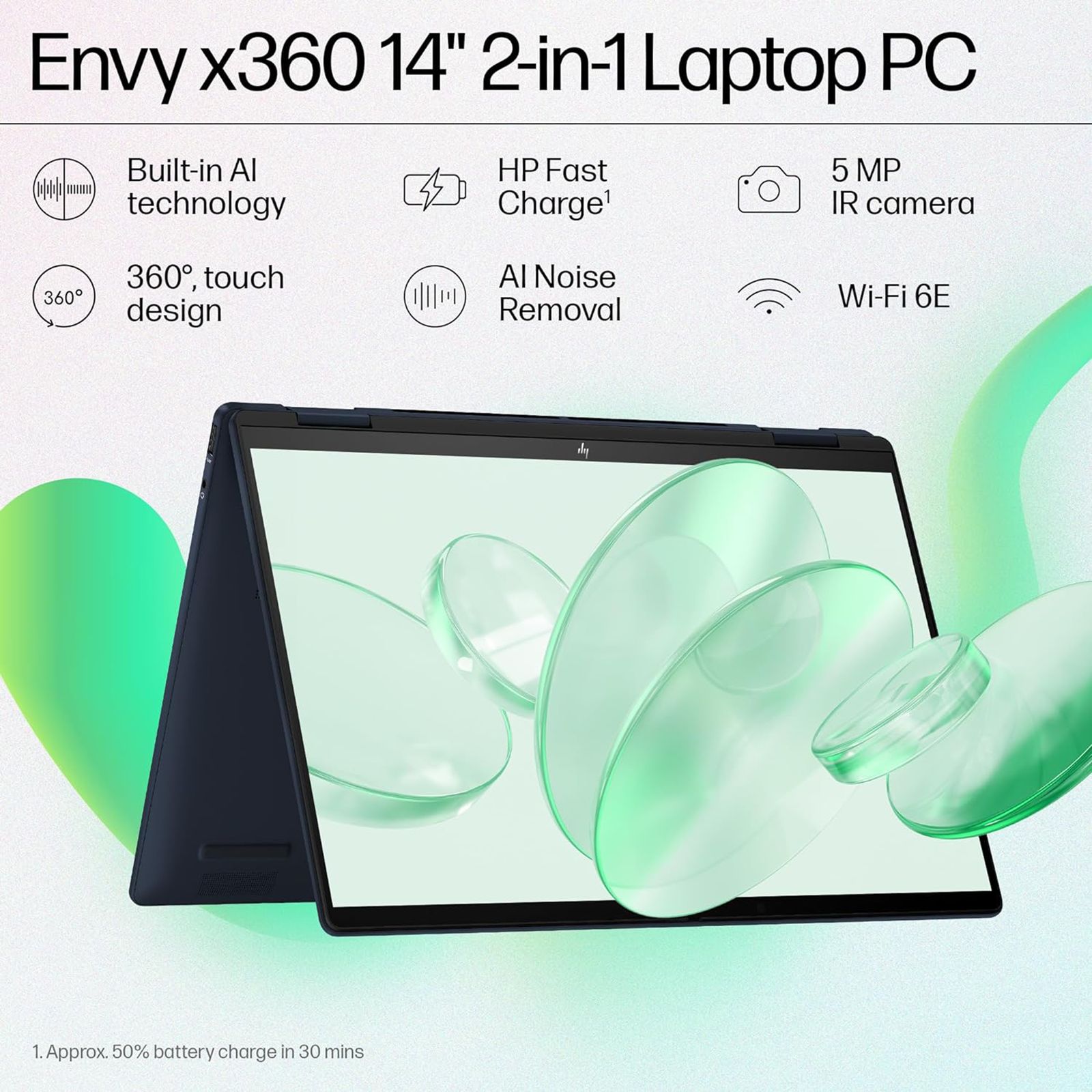 HP Envy x360 14 fc0100TU Intel Core Ultra 7 Touchscreen 2-in-1 Laptop (32GB, 1TB SSD, Windows 11 Home, 14 inch OLED Display, MS Office 2021, Atmospheric Blue, 1.39 KG) HP Envy x360 14 fc0100TU Intel Core Ultra 7 Touchscreen 2-in-1 Laptop (32GB, 1TB SSD, Windows 11 Home, 14 inch OLED Display, MS Office 2021, Atmospheric Blue, 1.39 KG)_12