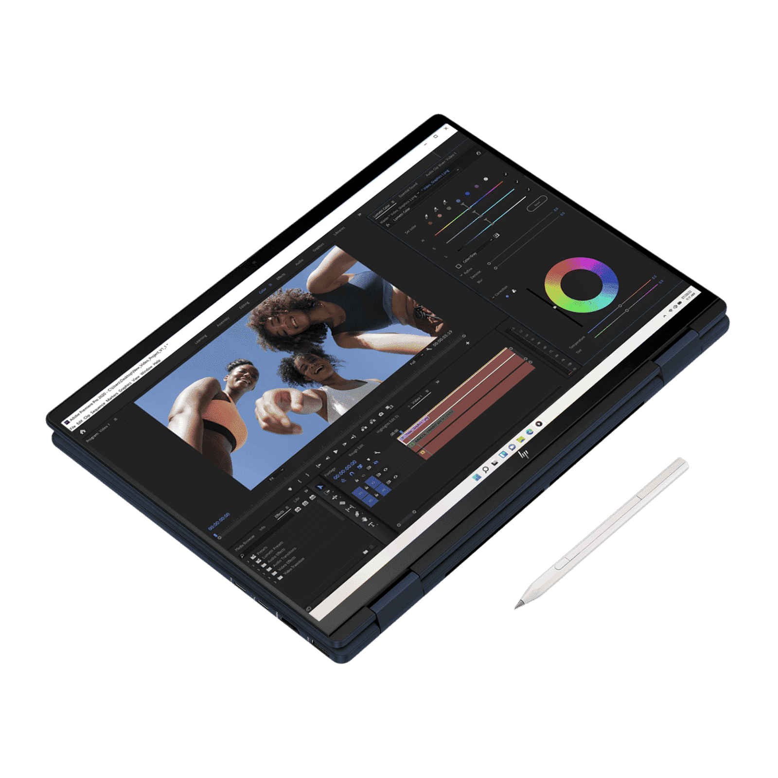 HP Envy x360 14 fc0078TU Intel Core Ultra 5 Touchscreen 2-in-1 Laptop (16GB, 512GB SSD, Windows 11 Home, 14 inch 2.8K OLED Display, MS Office 2021, Atmospheric Blue, 1.39 KG)_14