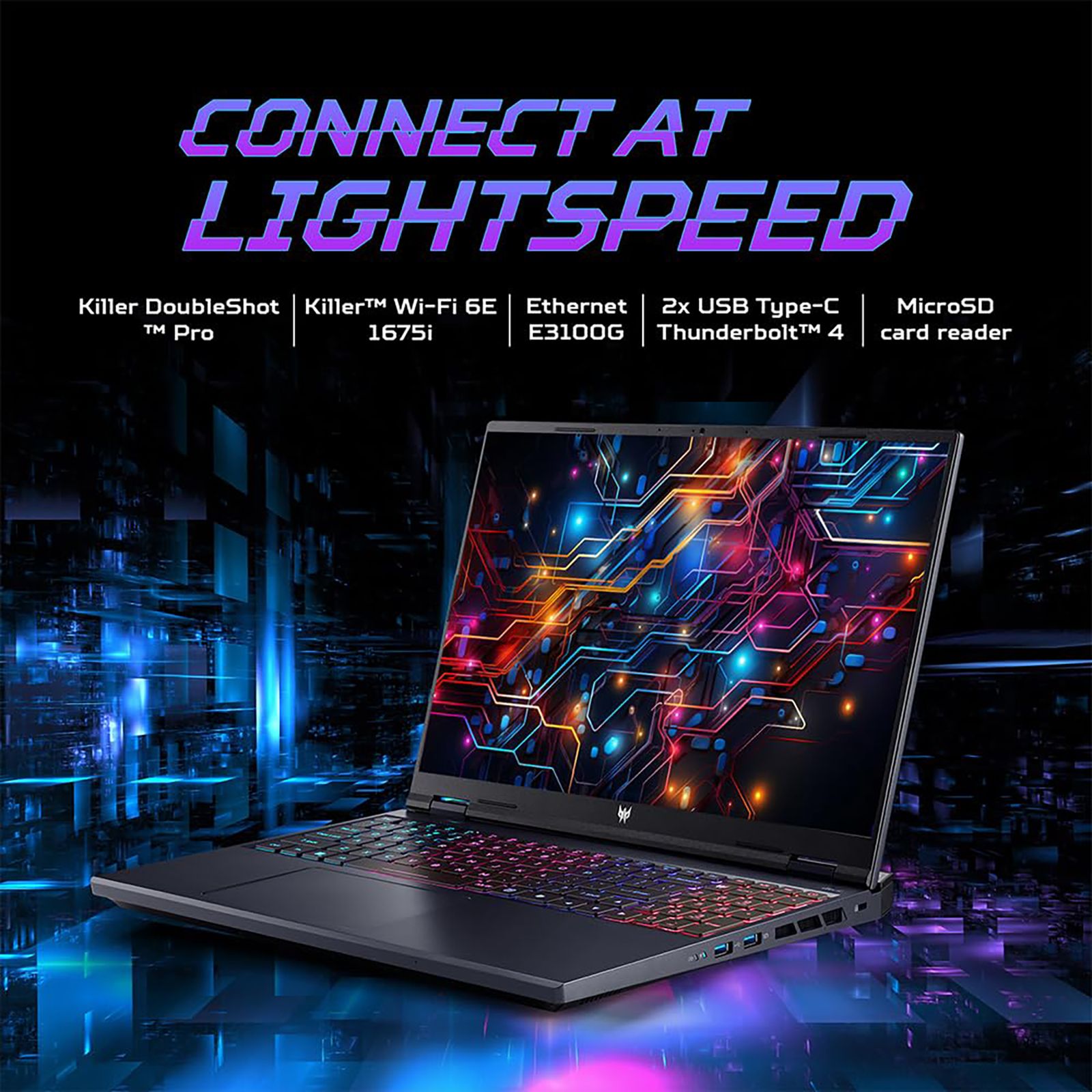 acer Predator Helios Neo 16 Intel Core i7 14th Gen Gaming Laptop (16GB, 1TB SSD, Windows 11 Home, 8GB Graphics, 16 inch 165 Hz WQXGA IPS Display, NVIDIA GeForce RTX 4060, Abyssal Black, 2.8 KG)_13