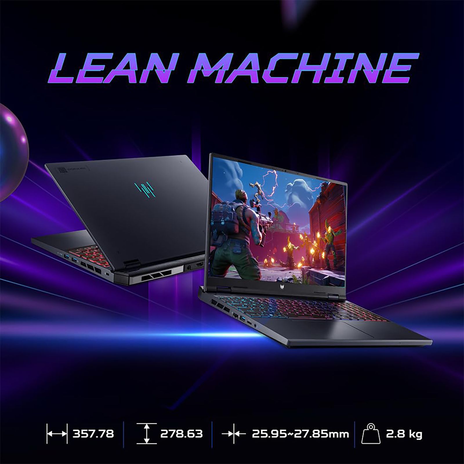 acer Predator Helios Neo 16 Intel Core i7 14th Gen Gaming Laptop (16GB, 1TB SSD, Windows 11 Home, 8GB Graphics, 16 inch 165 Hz WQXGA IPS Display, NVIDIA GeForce RTX 4060, Abyssal Black, 2.8 KG)_9