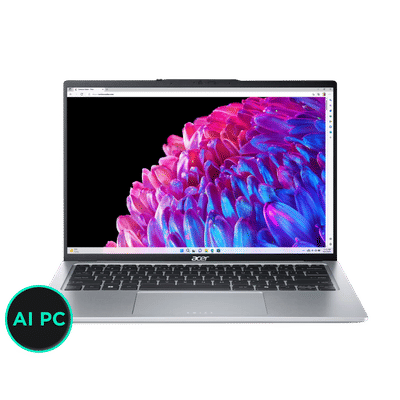 acer Swift Go 14 SFG14-73T Intel Core Ultra 7
                      Touchscreen Thin & Light Laptop (16GB, 1TB
                      SSD, Windows 11 Home, 14 inch OLED IPS Display, MS
                      Office, Pure Silver, 1.32 KG)