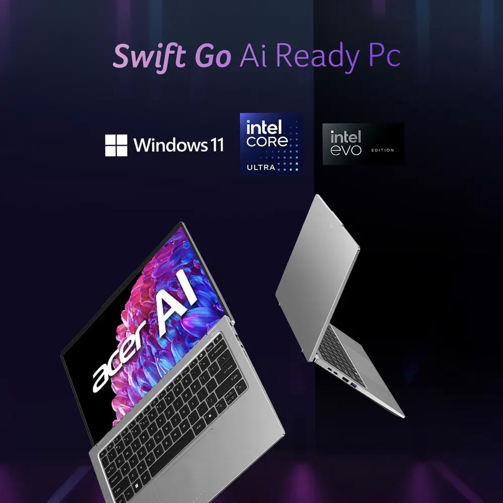 acer Swift Go SFG14-73T-58PZ Intel Core Ultra 5 Touchscreen Thin & Light Laptop (16GB, 512GB SSD, Windows 11 Home, 14 inch LCD IPS Display, MS Office 2021, Silver, 1.32 KG)_10