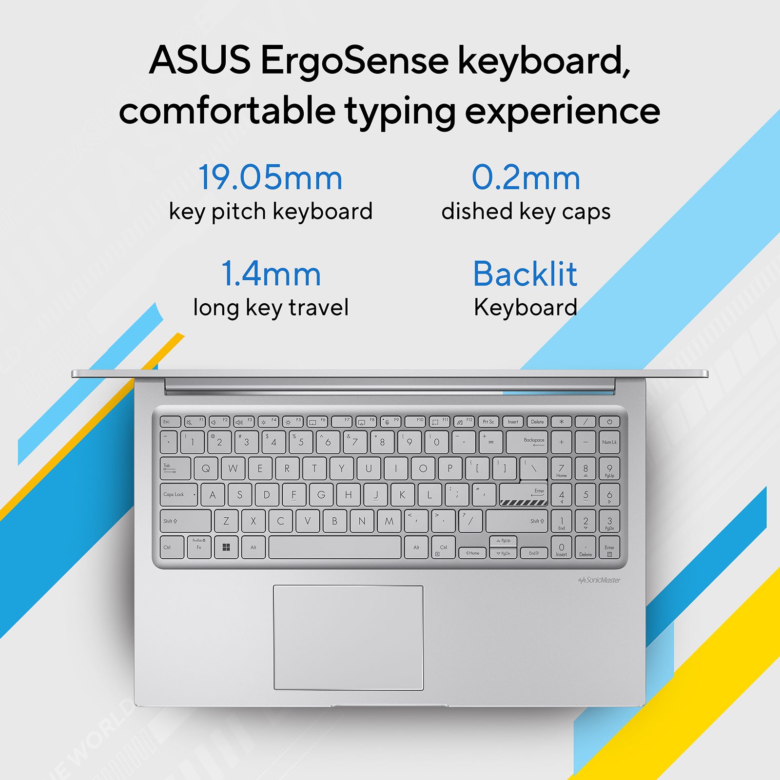 ASUS Vivo book 15 Intel Core i3 12th Gen Laptop (8GB, 512GB SSD, Windows 11 Home, 15.6 inch Full HD Display, MS Office 2021, Cool Silver, 1.7 KG)_6