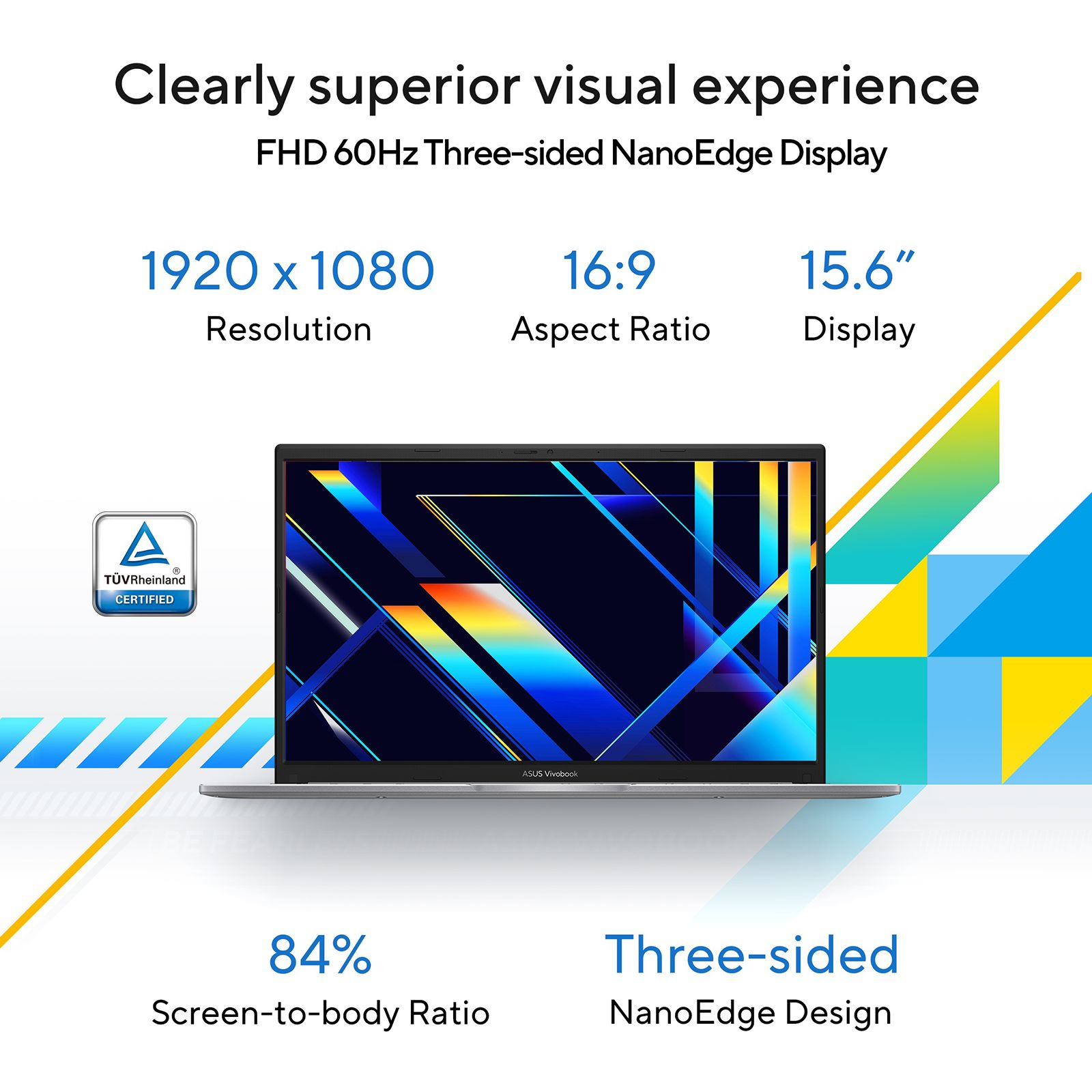 ASUS Vivo book 15 Intel Core i3 12th Gen Laptop (8GB, 512GB SSD, Windows 11 Home, 15.6 inch Full HD Display, MS Office 2021, Cool Silver, 1.7 KG)_4