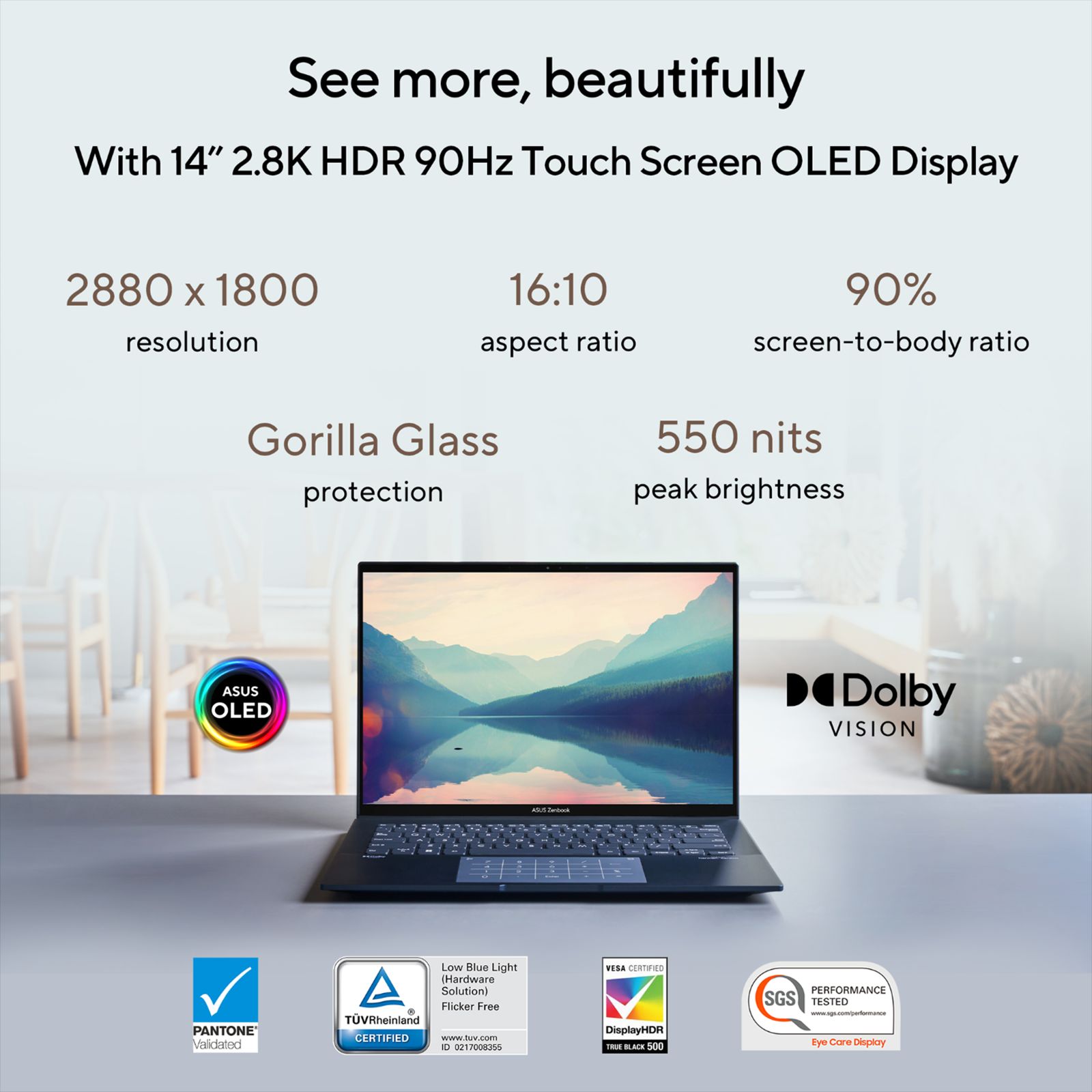 ASUS Zenbook 14 UX3402VA-KN541WS Intel Core i5 13th Gen Touchscreen Thin & Light Laptop (16B, 512GB SSD, Windows 11 Home, 14 inch 2.8K OLED Display, Office Home and Student 2021, Ponder Blue, 1.39 KG) ASUS Zenbook 14 UX3402VA-KN541WS Intel Core i5 13th Gen Touchscreen Thin & Light Laptop (16B, 512GB SSD, Windows 11 Home, 14 inch 2.8K OLED Display, Office Home and Student 2021, Ponder Blue, 1.39 KG)_17