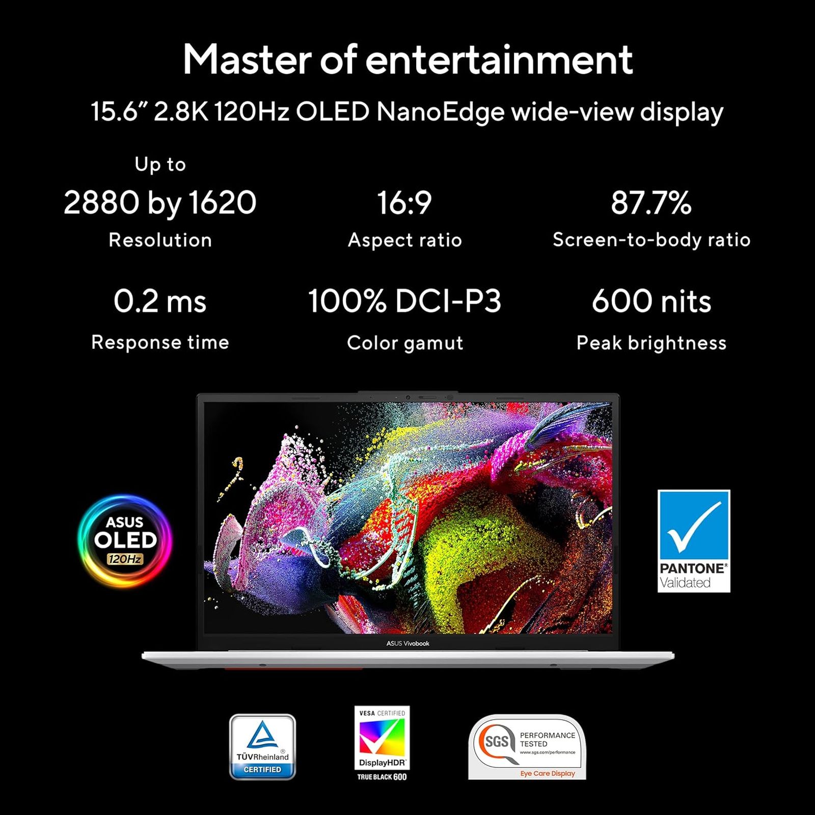 ASUS Vivobook S Intel Core i5 13th Gen Thin & Light Laptop (16GB, 1TB SSD, Windows 11 Home, 15.6 inch OLED Display, MS Office 2021, Cool Silver, 1.7 KG) ASUS Vivobook S Intel Core i5 13th Gen Thin & Light Laptop (16GB, 1TB SSD, Windows 11 Home, 15.6 inch OLED Display, MS Office 2021, Cool Silver, 1.7 KG)_10