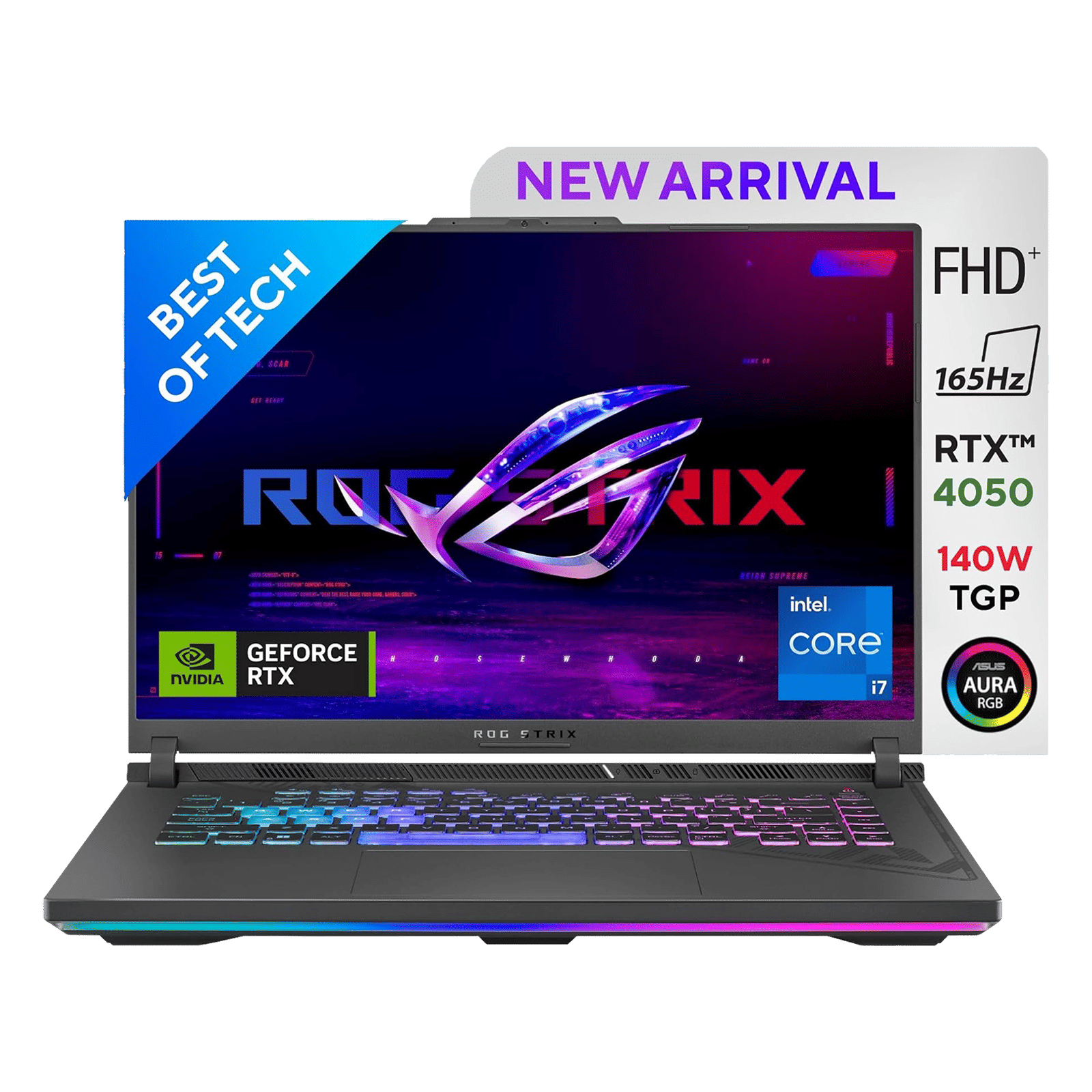 ASUS ROG Strix G16 G614JU-N3200WS Intel Core i7 13th Gen Gaming Laptop (16GB, 1TB SSD, Windows 11 Home, 6GB Graphics, 16 inch 165 Hz WUXGA IPS Display, NVIDIA GeForce RTX 4050, MS Office Home and Student 2021, Eclipse Gray, 2.5 KG) ASUS ROG Strix G16 G614JU-N3200WS Intel Core i7 13th Gen Gaming Laptop (16GB, 1TB SSD, Windows 11 Home, 6GB Graphics, 16 inch 165 Hz WUXGA IPS Display, NVIDIA GeForce RTX 4050, MS Office Home and Student 2021, Eclipse Gray, 2.5 KG)_16
