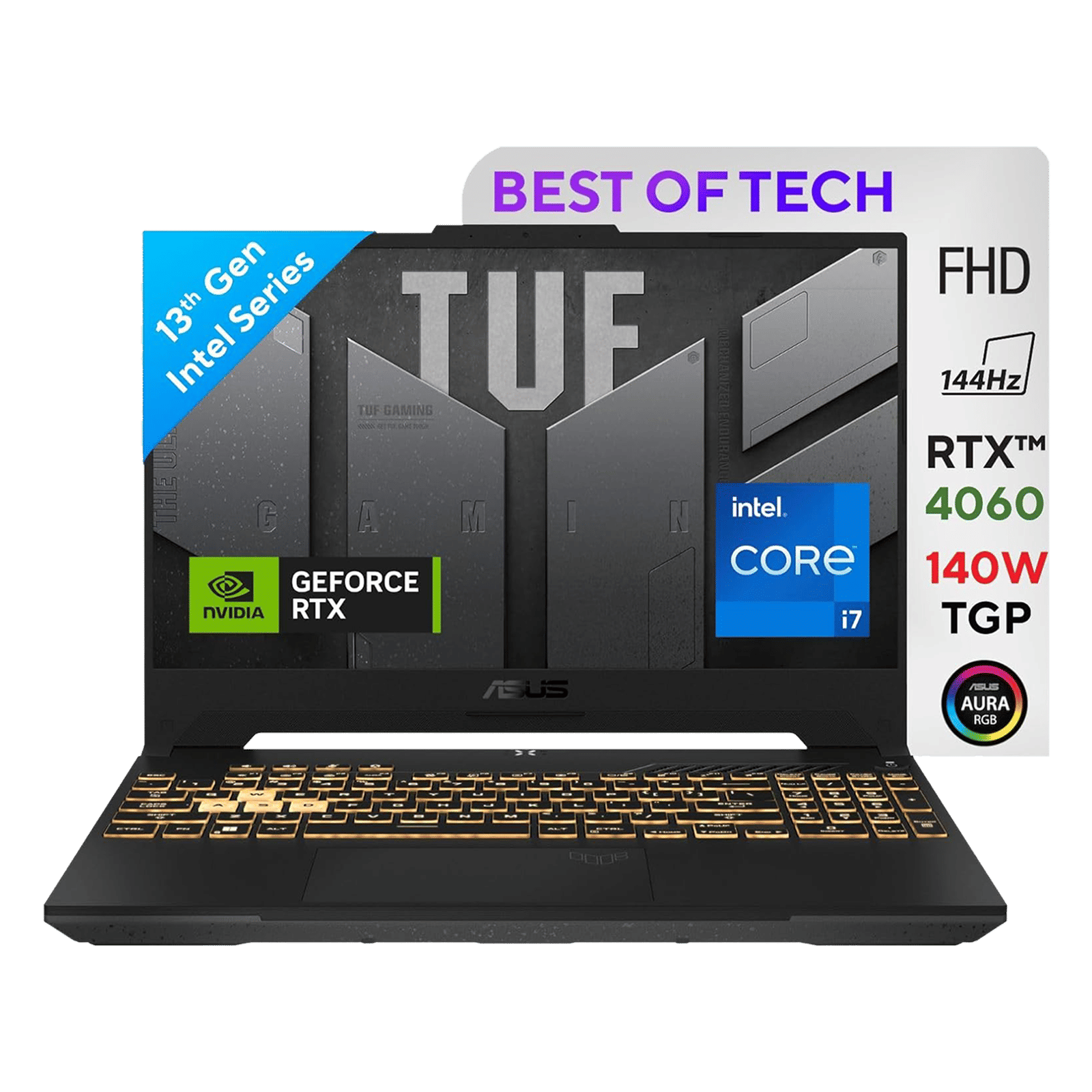 ASUS TUF Gaming F15 FX507VV-LP287W Intel Core i7 13th Gen Gaming Laptop (16GB, 512GB SSD, Windows 11 Home, 8GB Graphics, 15.6 inch 144 Hz Full HD IPS Display, NVIDIA GeForce RTX 4060, Mecha Gray, 2.2 KG) ASUS TUF Gaming F15 FX507VV-LP287W Intel Core i7 13th Gen Gaming Laptop (16GB, 512GB SSD, Windows 11 Home, 8GB Graphics, 15.6 inch 144 Hz Full HD IPS Display, NVIDIA GeForce RTX 4060, Mecha Gray, 2.2 KG)_17