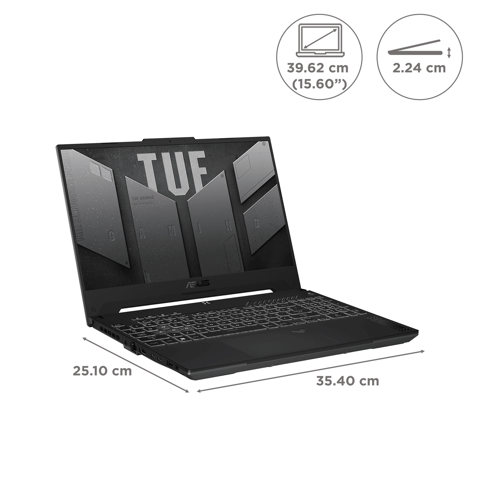 ASUS TUF Gaming F15 FX507VV-LP287W Intel Core i7 13th Gen Gaming Laptop (16GB, 512GB SSD, Windows 11 Home, 8GB Graphics, 15.6 inch 144 Hz Full HD IPS Display, NVIDIA GeForce RTX 4060, Mecha Gray, 2.2 KG) ASUS TUF Gaming F15 FX507VV-LP287W Intel Core i7 13th Gen Gaming Laptop (16GB, 512GB SSD, Windows 11 Home, 8GB Graphics, 15.6 inch 144 Hz Full HD IPS Display, NVIDIA GeForce RTX 4060, Mecha Gray, 2.2 KG)_2
