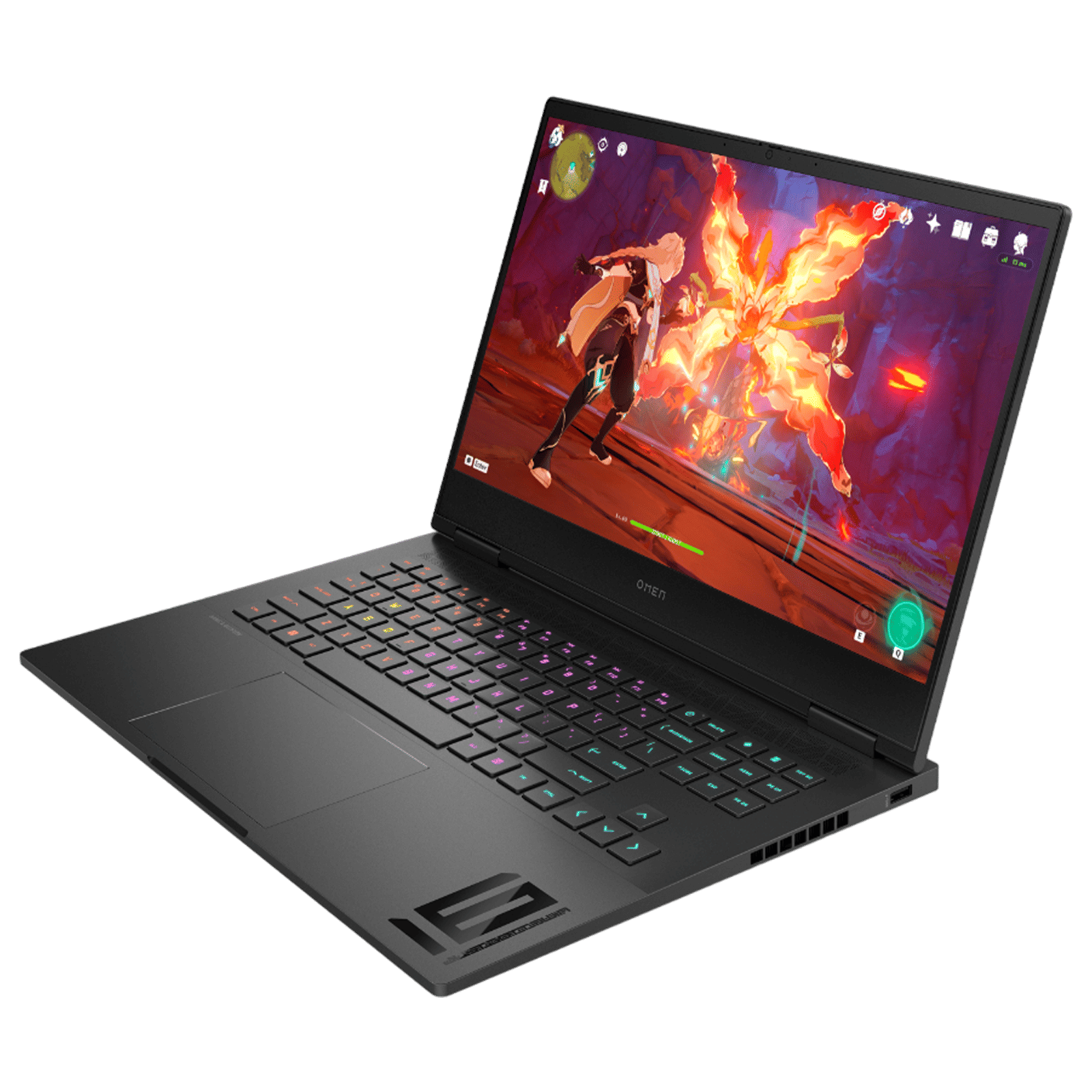 HP Omen 16 wf0148TX Intel Core i9 13th Gen Gaming Laptop (16GB, 1TB SSD, Windows 11, 8GB Graphics, 16.1 inch 165 Hz FHD Display, NVIDIA GeForce RTX 4060, MS Office 2021, Shadow Black, 2.35 KG)_4