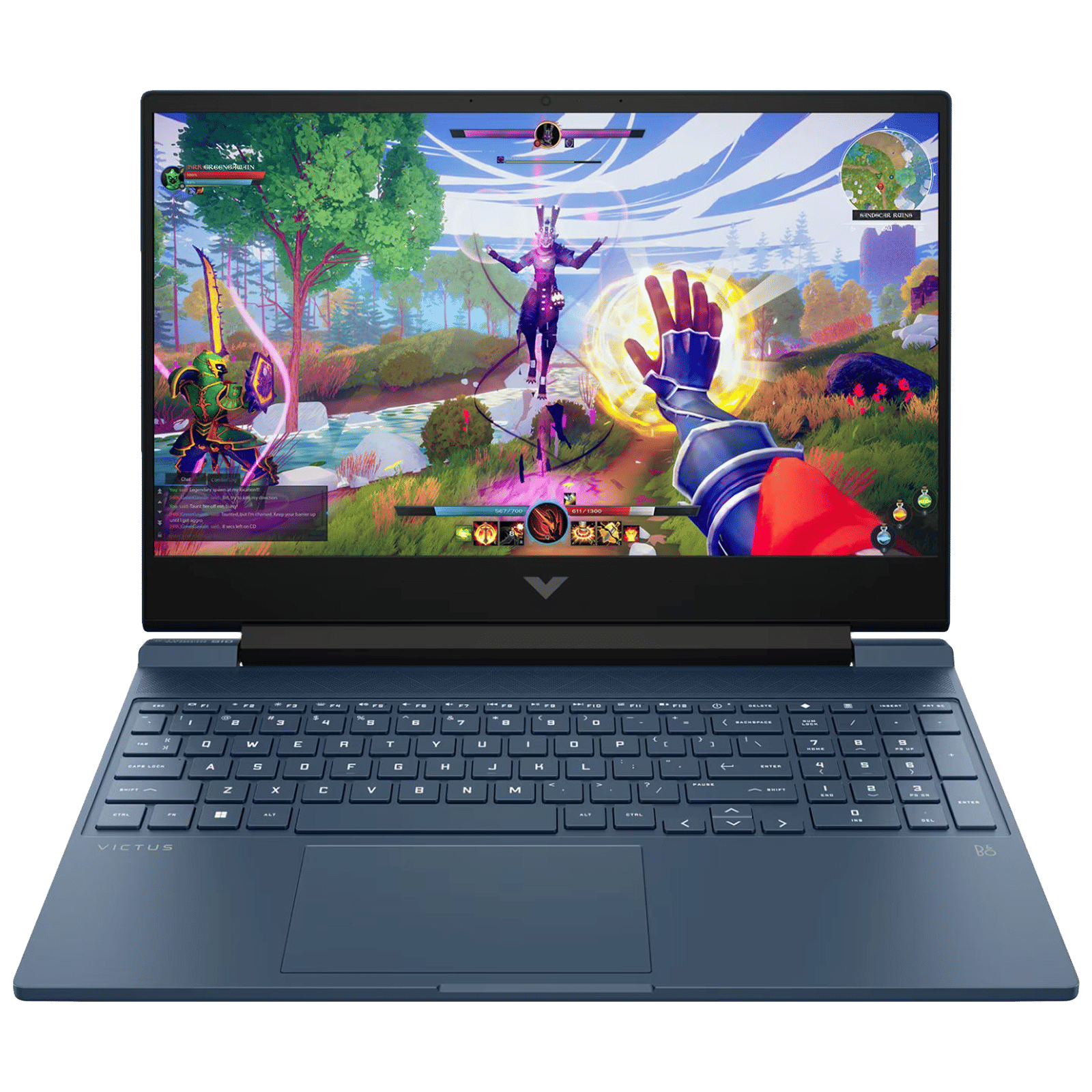 HP Victus 15 fa1128TX Intel Core i5 13th Gen Gaming Laptop (16GB, 512TB SSD, Windows 11 Home, 4GB Graphics, 15.6 inch 144 Hz Full HD IPS Display, NVIDIA GeForce RTX 2050, Performance Blue, 2.29 KG)_1