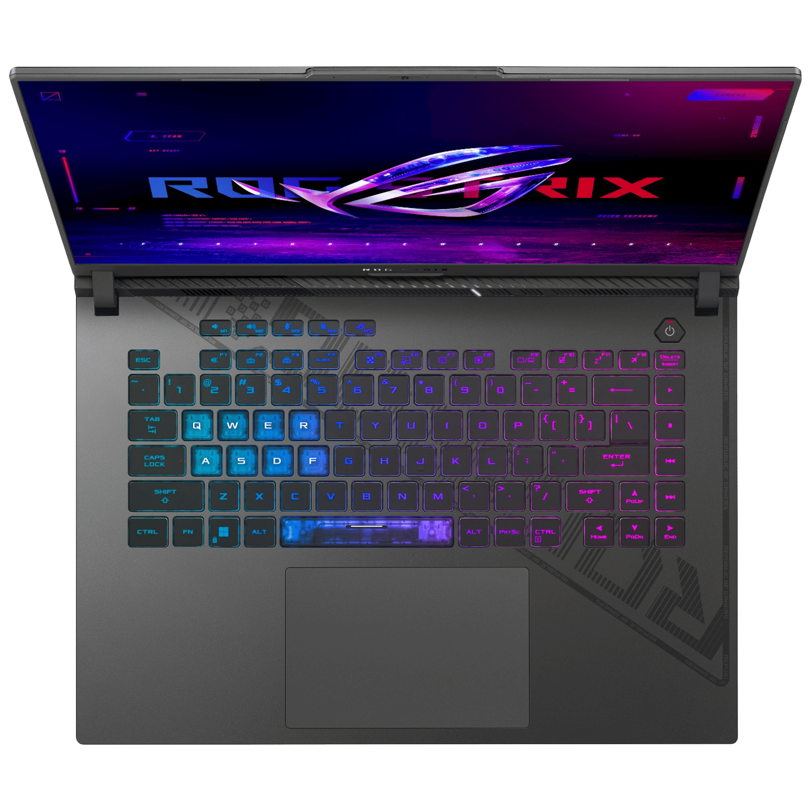 ASUS ROG Strix G16 G614JV-N3474WS Intel Core i7 13th Gen Gaming Laptop (16GB, 1TB SSD, Windows 11 Home, 8GB Graphics, 16 inch 165 Hz WUXGA IPS Display, NVIDIA GeForce RTX 4060, MS Office Home and Student 2021, Eclipse Gray, 2.5 KG)_5
