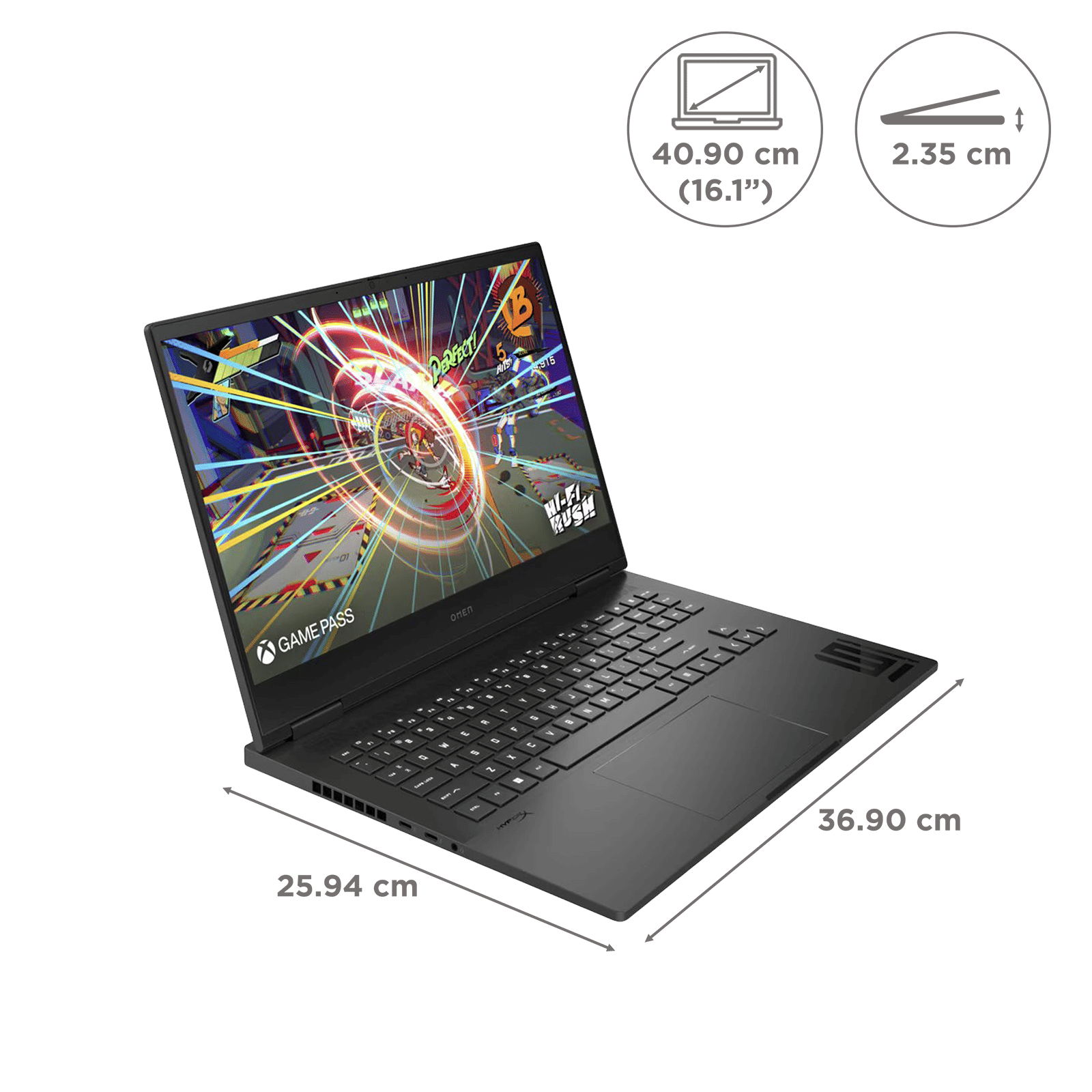 HP Omen 16 wf1096TX Intel Core i7 14th Gen Gaming Laptop (16GB, 1TB SSD, Windows 11 Home, 8GB Graphics,16.1 inch FHD Display, Shadow Black, 2.39 KG)_2