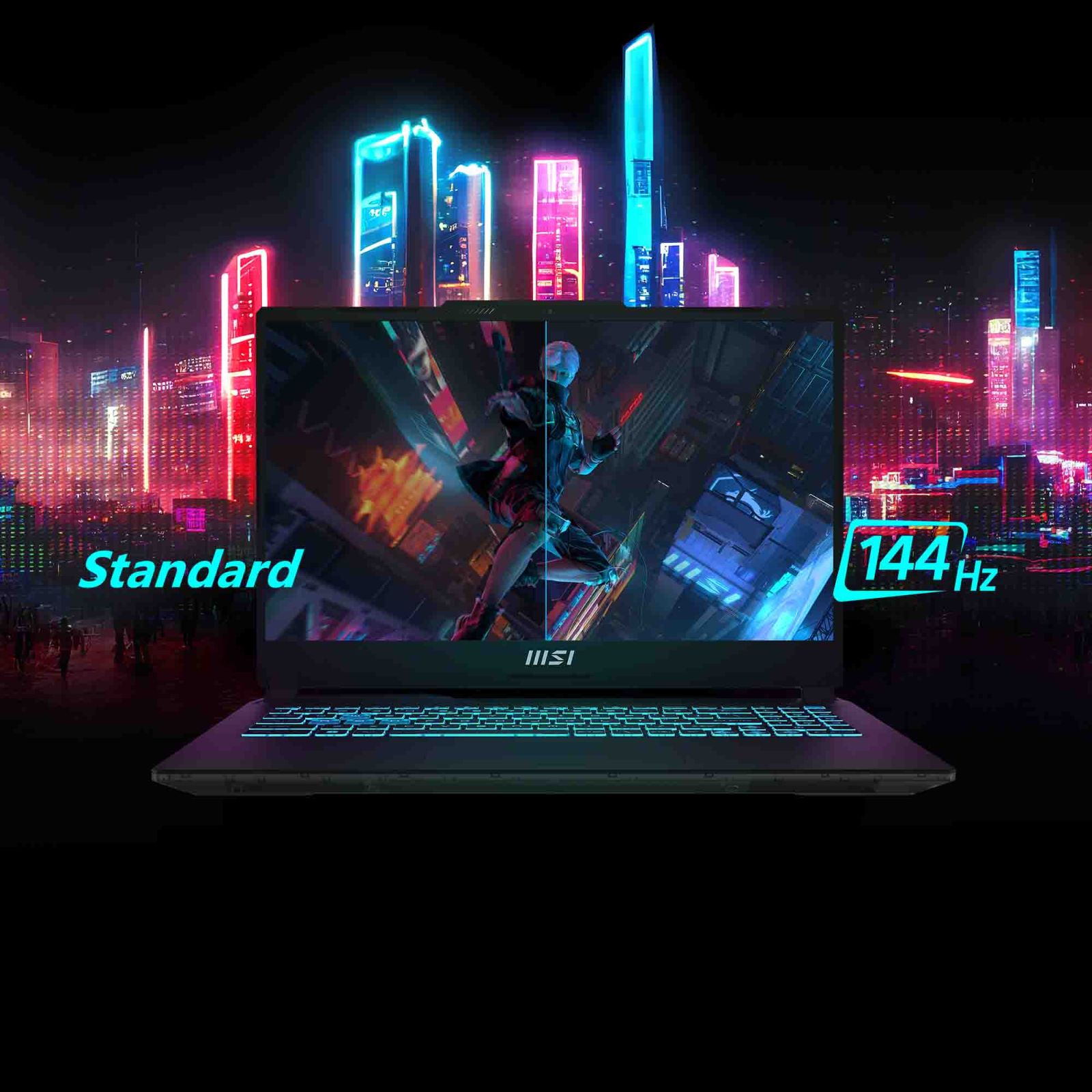 MSI Cyborg 15 A13VFK 1079IN Intel Core i7 13th Gen Gaming Laptop (16GB, 512GB SSD, Windows 11 Home, 8GB Graphics, 15.6 inch 144 Hz FHD Display, NVIDIA GeForce RTX 4060, MS Office Home & Student 2021, Translucent Black, 1.98 KG) MSI Cyborg 15 A13VFK 1079IN Intel Core i7 13th Gen Gaming Laptop (16GB, 512GB SSD, Windows 11 Home, 8GB Graphics, 15.6 inch 144 Hz FHD Display, NVIDIA GeForce RTX 4060, MS Office Home & Student 2021, Translucent Black, 1.98 KG)_6