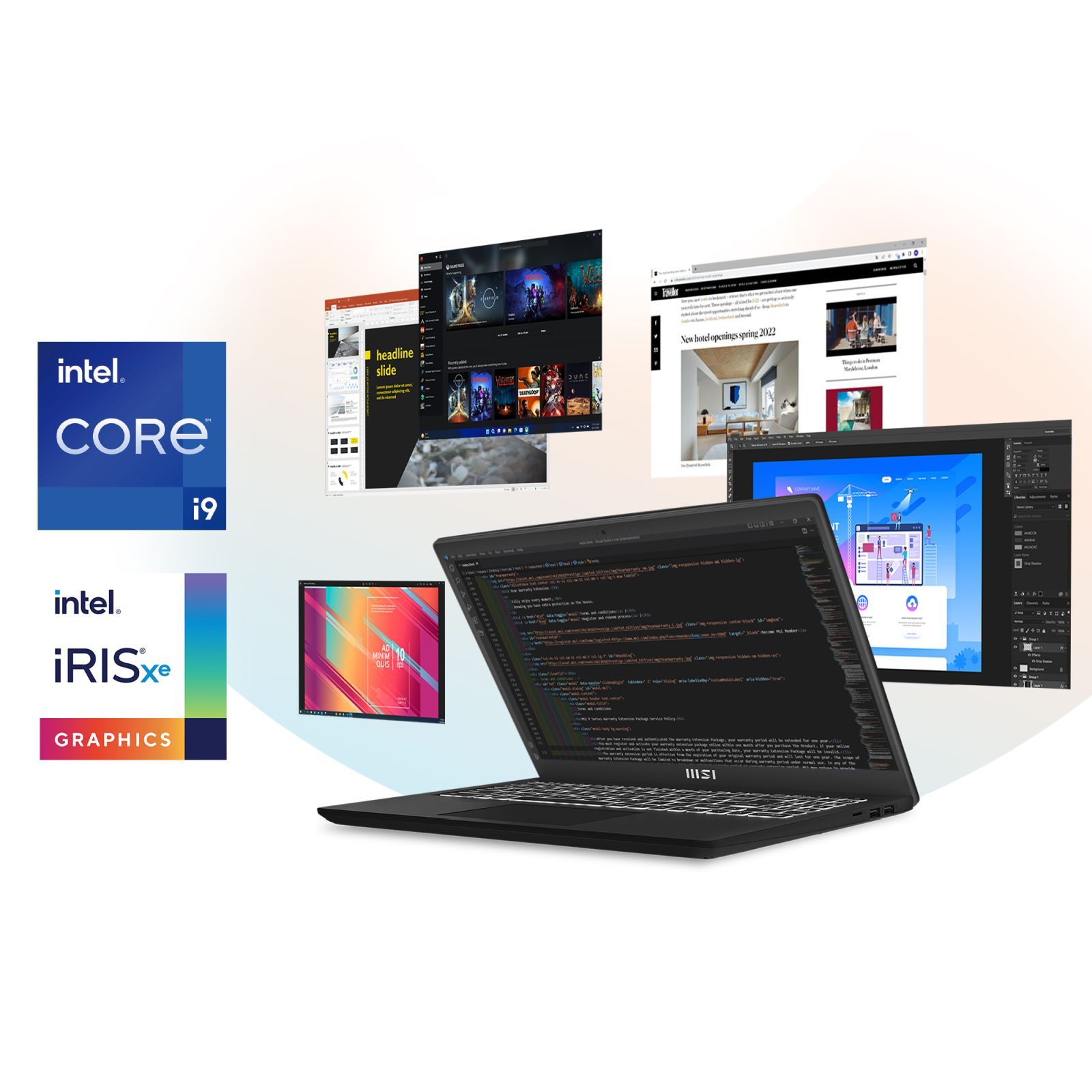 MSI Modern 15 H B13M 224IN Intel Core i9 13th Gen Business Laptop (16GB, 512GB SSD, Windows 11 Home, 15.6 inch Full HD IPS Display, MS Office 2021, Classic Black, 1.9 KG) MSI Modern 15 H B13M 224IN Intel Core i9 13th Gen Business Laptop (16GB, 512GB SSD, Windows 11 Home, 15.6 inch Full HD IPS Display, MS Office 2021, Classic Black, 1.9 KG)_4