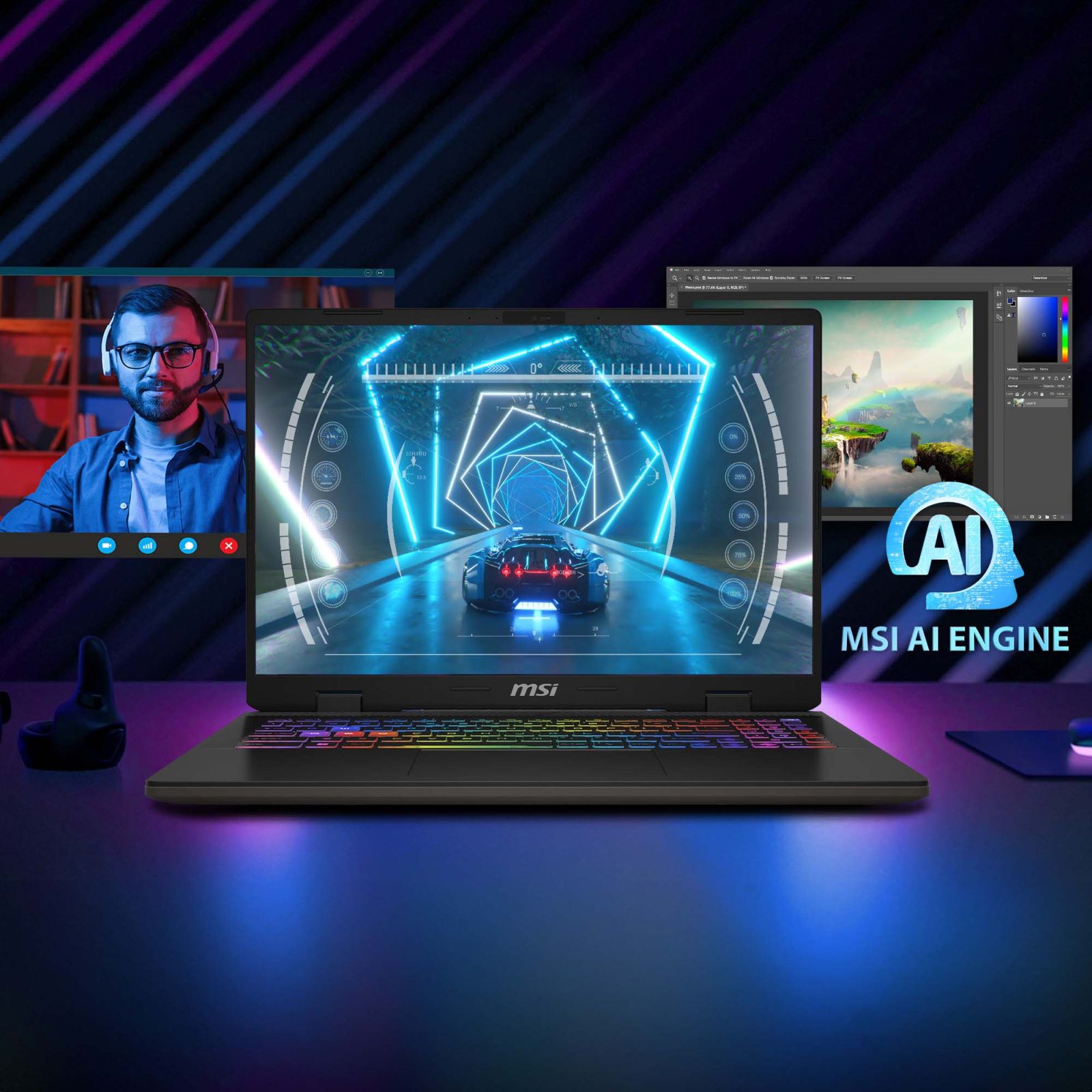 MSI Sword 16 HX B14VFKG-287IN Intel Core i9 14th Gen Gaming Laptop (16GB, 1TB SSD, Windows 11 Home, 8GB Graphics, 16 inch 144 Hz FHD PlusIPS-Level Display, NVIDIA GeForce RTX 4060, MS Office 2021, Cosmos Gray, 2.3 KG) MSI Sword 16 HX B14VFKG-287IN Intel Core i9 14th Gen Gaming Laptop (16GB, 1TB SSD, Windows 11 Home, 8GB Graphics, 16 inch 144 Hz FHD PlusIPS-Level Display, NVIDIA GeForce RTX 4060, MS Office 2021, Cosmos Gray, 2.3 KG)_10
