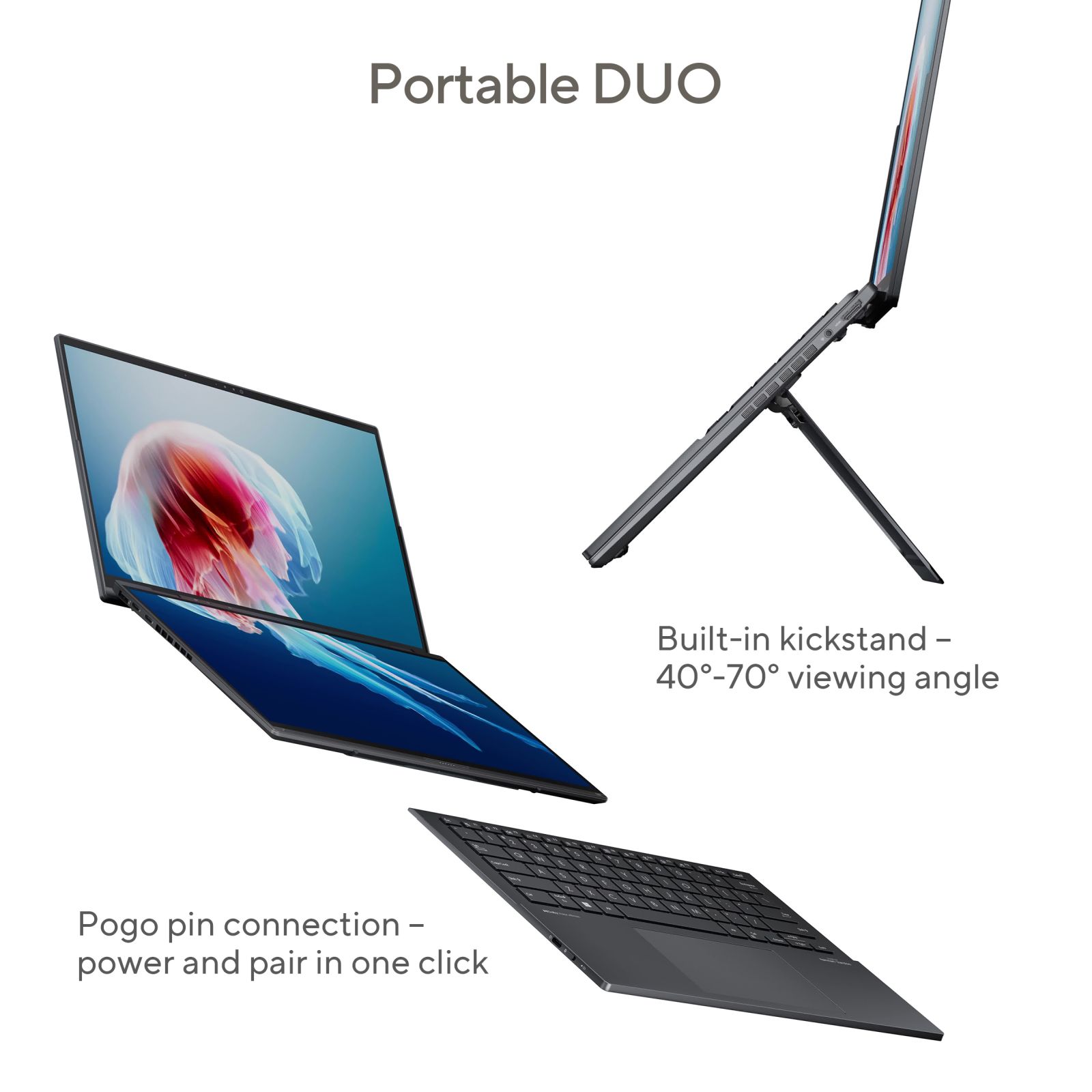 ASUS Zenbook Duo UX8406MA-QL961WS Intel Core Ultra 9 Touchscreen Thin & Light Laptop (32GB, 1TB SSD, Windows 11 Home, 14 inch Full HD OLED Display, MS Office Home & Student 2021, Inkwell Gray, 1.65 KG) ASUS Zenbook Duo UX8406MA-QL961WS Intel Core Ultra 9 Touchscreen Thin & Light Laptop (32GB, 1TB SSD, Windows 11 Home, 14 inch Full HD OLED Display, MS Office Home & Student 2021, Inkwell Gray, 1.65 KG)_13