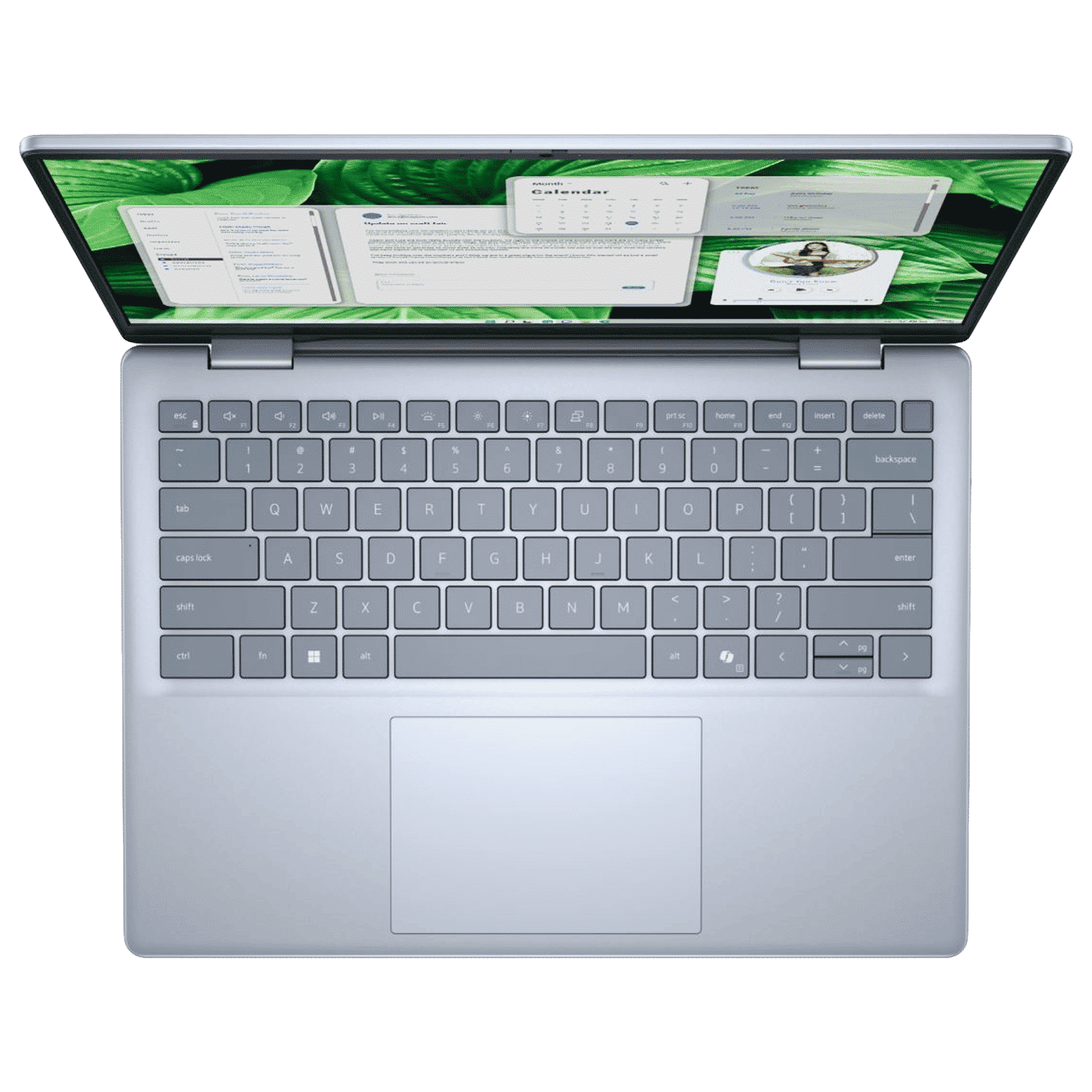 DELL Inspiron 5445 AMD Ryzen 7 8840U 8th Gen Thin & Light Laptop (16GB, 512GB SSD, Windows 11 Home, 14 inch FHD Plus Display, MS Office 2021, Ice Blue, 1.61 KG)_8