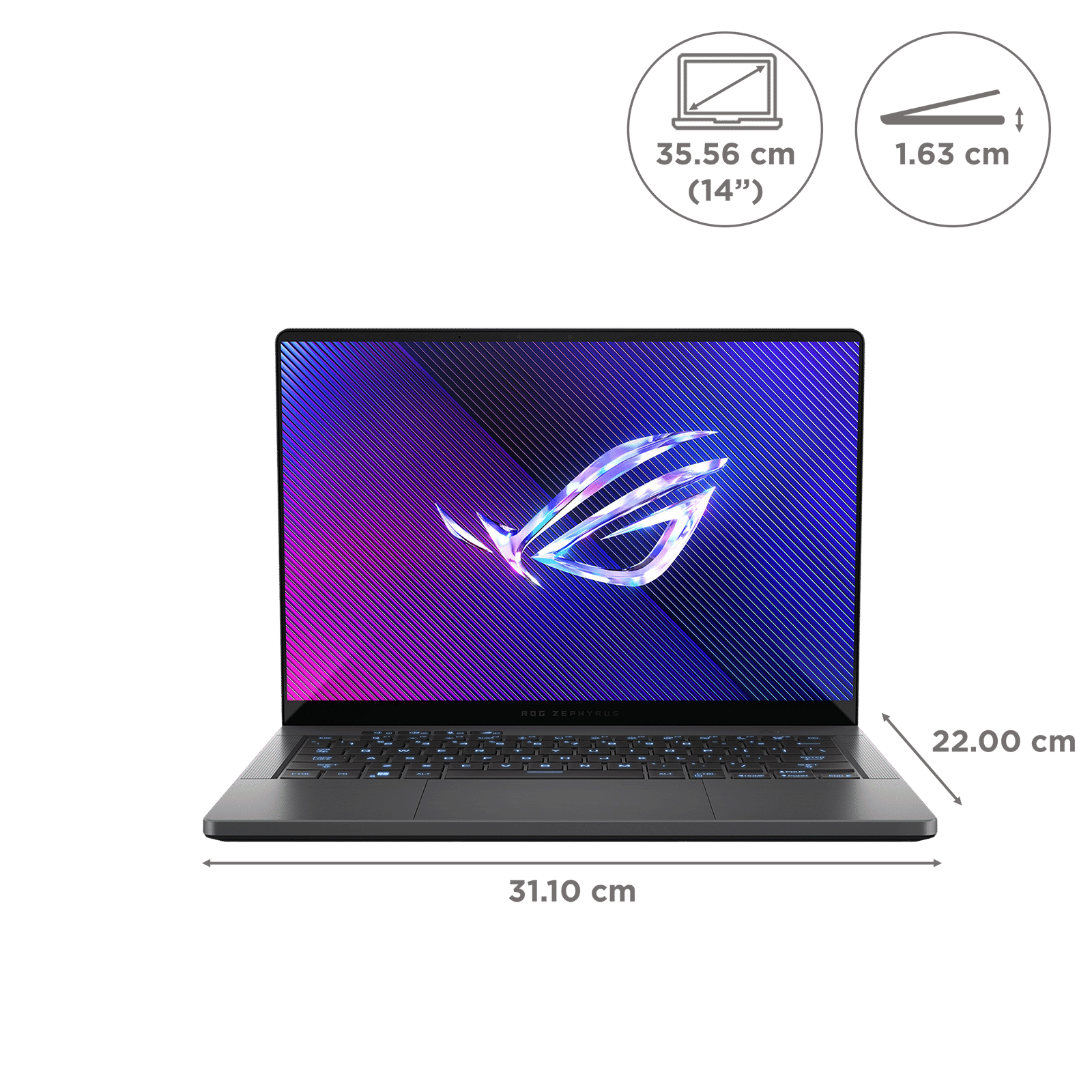 ASUS ROG Zephyrus G14 GA403UV-QS085WS AMD Ryzen 9 8945HS Gaming Laptop (16GB, 1TB SSD, Windows 11 Home, 8GB Graphics, 14 inch 120 Hz 3K OLED Display, NVIDIA GeForce RTX 4060, MS Office Home and Student, Eclipse Gray, 1.5 KG) ASUS ROG Zephyrus G14 GA403UV-QS085WS AMD Ryzen 9 8945HS Gaming Laptop (16GB, 1TB SSD, Windows 11 Home, 8GB Graphics, 14 inch 120 Hz 3K OLED Display, NVIDIA GeForce RTX 4060, MS Office Home and Student, Eclipse Gray, 1.5 KG)_2