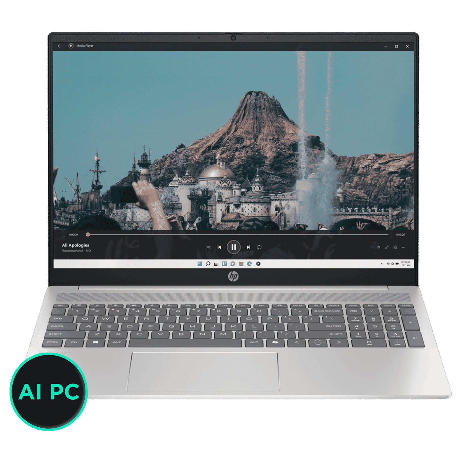 HP Pavilion 16 af0015TU Intel Core Ultra 5 Laptop (16GB, 512GB SSD, Windows 11 Home, 16 inch Full HD IPS Display, MS Office 2021, Natural Silver, 1.77 KG)_1