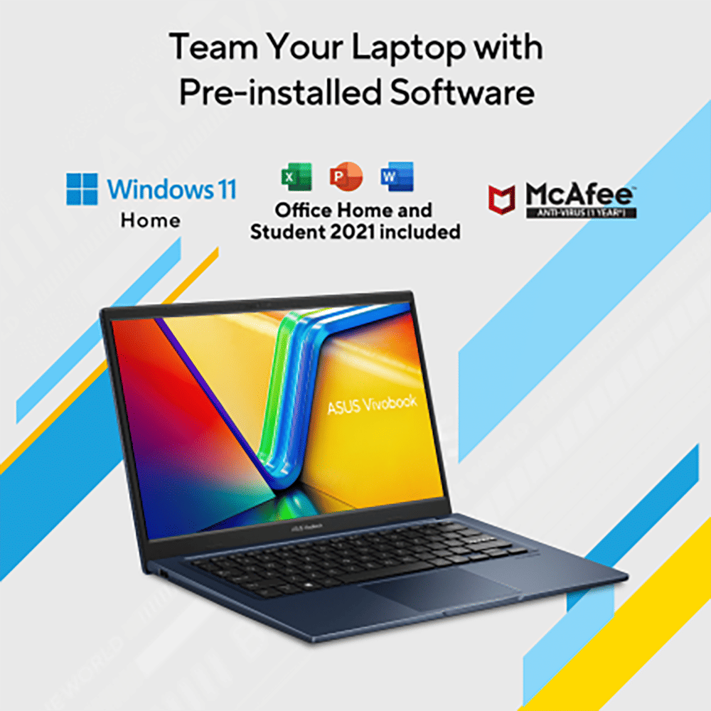 ASUS Vivobook 14 X1404VA-NK541WS Intel Core i5 13th Gen Thin & Light Laptop (16GB, 512GB SSD, Windows 11 Home, 14 inch Full HD Display, MS Office Home & Student 2021, Quiet Blue, 1.4 KG) ASUS Vivobook 14 X1404VA-NK541WS Intel Core i5 13th Gen Thin & Light Laptop (16GB, 512GB SSD, Windows 11 Home, 14 inch Full HD Display, MS Office Home & Student 2021, Quiet Blue, 1.4 KG)_14