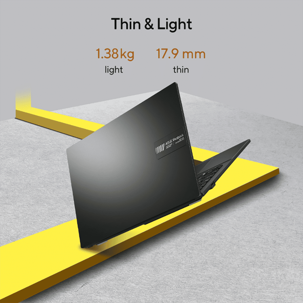 ASUS Vivo book Go AMD Ryen 3 Laptop (8GB, 512GB SSD, Windows 11 Home, 14 inch Full HD LED Backlit Display, MS Office 2021, Mixed Black, 1.38 KG) ASUS Vivo book Go AMD Ryen 3 Laptop (8GB, 512GB SSD, Windows 11 Home, 14 inch Full HD LED Backlit Display, MS Office 2021, Mixed Black, 1.38 KG)_13