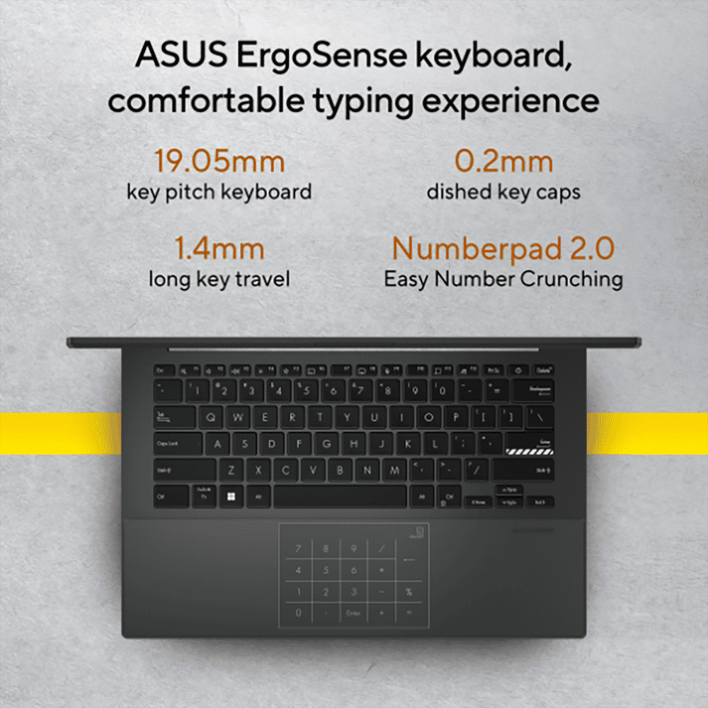 ASUS Vivo book Go AMD Ryen 3 Laptop (8GB, 512GB SSD, Windows 11 Home, 14 inch Full HD LED Backlit Display, MS Office 2021, Mixed Black, 1.38 KG) ASUS Vivo book Go AMD Ryen 3 Laptop (8GB, 512GB SSD, Windows 11 Home, 14 inch Full HD LED Backlit Display, MS Office 2021, Mixed Black, 1.38 KG)_16