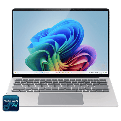 Microsoft Surface 7th Edition Snapdragon X
                      Plus Touchscreen Ultra Thin Laptop (16GB, 256GB
                      SSD, Windows 11 Home, 13.8 inch LCD Display,
                      Microsoft 365 for 6 Months, Platinum, 1.34 KG)