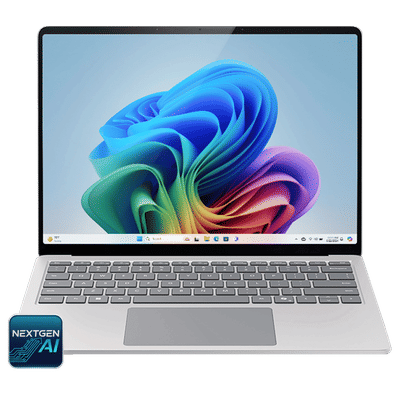 Microsoft Surface 7th Edition Snapdragon X
                      Elite Touchscreen Ultra Thin Laptop (16GB, 512GB
                      SSD, Windows 11 Home, 13.8 inch LCD Display,
                      Microsoft 365 for 6 Months, Platinum, 1.34 KG)