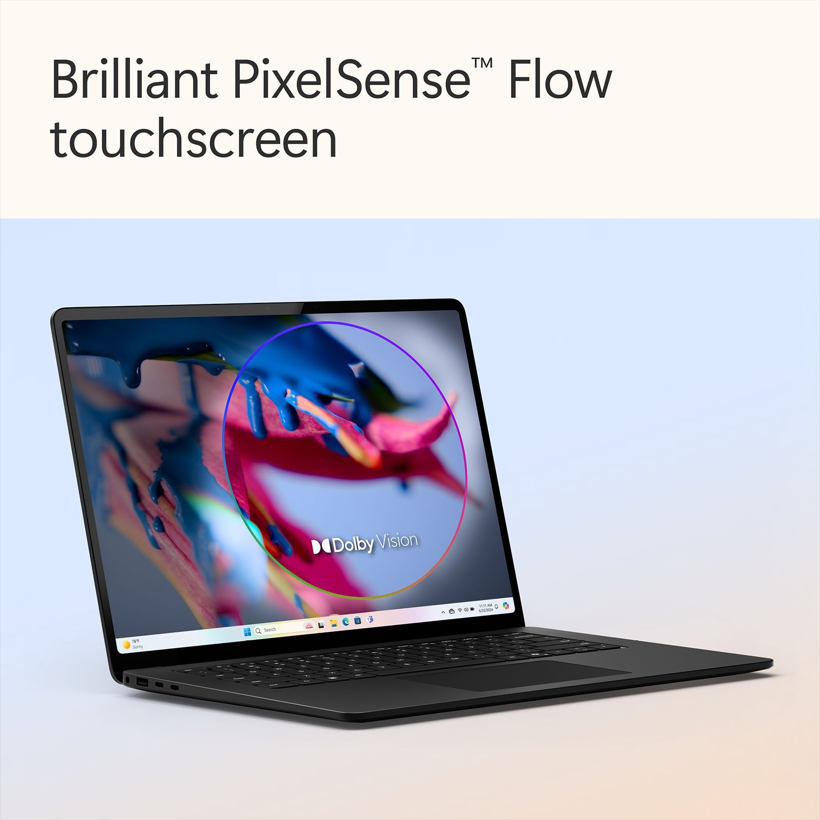 Microsoft Surface 7th Edition Snapdragon X Elite Touchscreen Ultra Thin Laptop (16GB, 512GB SSD, Windows 11 Home, 15 inch LCD Display, Microsoft 365 for 6 Months, Black, 1.66 KG) Microsoft Surface 7th Edition Snapdragon X Elite Touchscreen Ultra Thin Laptop (16GB, 512GB SSD, Windows 11 Home, 15 inch LCD Display, Microsoft 365 for 6 Months, Black, 1.66 KG)_5