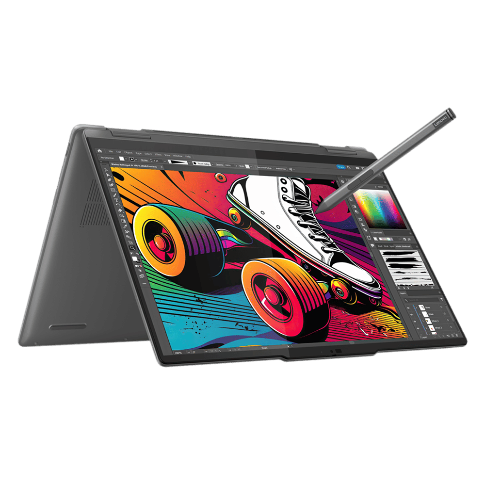 Lenovo Yoga 7 14IML9 Intel Core Ultra 5 Touchscreen 2-in-1 Laptop (16GB, 512GB SSD, Windows 11 Home, 14 inch WUXGA OLED Display, MS Office 2021, Storm Grey, 1.49 KG) Lenovo Yoga 7 14IML9 Intel Core Ultra 5 Touchscreen 2-in-1 Laptop (16GB, 512GB SSD, Windows 11 Home, 14 inch WUXGA OLED Display, MS Office 2021, Storm Grey, 1.49 KG)_1