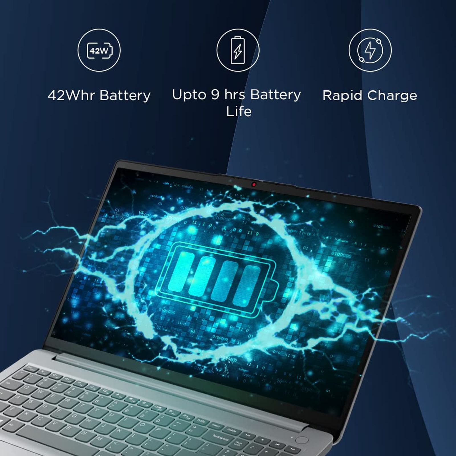 Lenovo IdeaPad 1 15AMN7 AMD Ryzen 5 Thin & Light Laptop (8GB, 512GB SSD, Windows 11 Home, 15.6 inch Full HD Display, MS Office 2021, Cloud Grey, 1.58 KG)_9