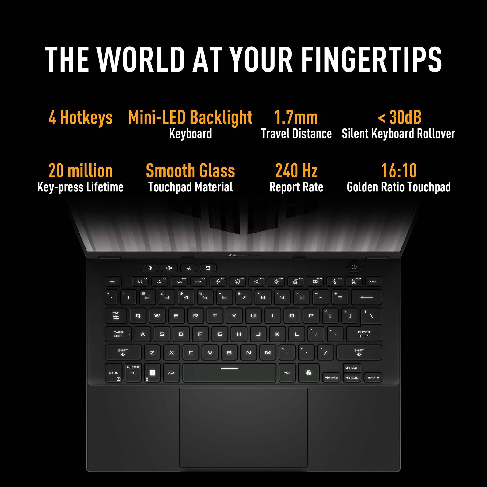 ASUS TUF Gaming FA401UU-RG033WS AMD Ryzen 7 8845HS Gaming Laptop (16GB, 1TB SSD, Windows 11 Home, 6GB Graphics, 14 inch 165 Hz WQXGA IPS Display, NVIDIA GeForce RTX 4050, MS Office Home and Student 2021, Jaeger Gray, 1.46 KG) ASUS TUF Gaming FA401UU-RG033WS AMD Ryzen 7 8845HS Gaming Laptop (16GB, 1TB SSD, Windows 11 Home, 6GB Graphics, 14 inch 165 Hz WQXGA IPS Display, NVIDIA GeForce RTX 4050, MS Office Home and Student 2021, Jaeger Gray, 1.46 KG)_11